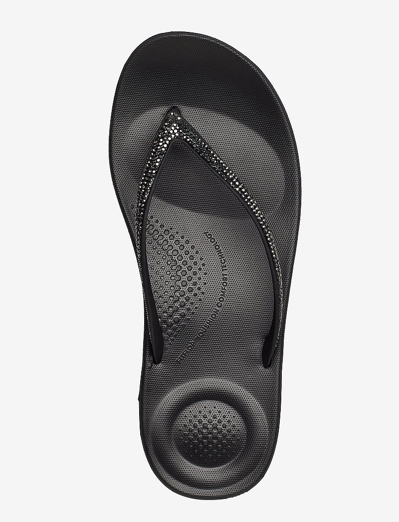 FitFlop - IQUSHION SPARKLE - klipklapper - black - 4