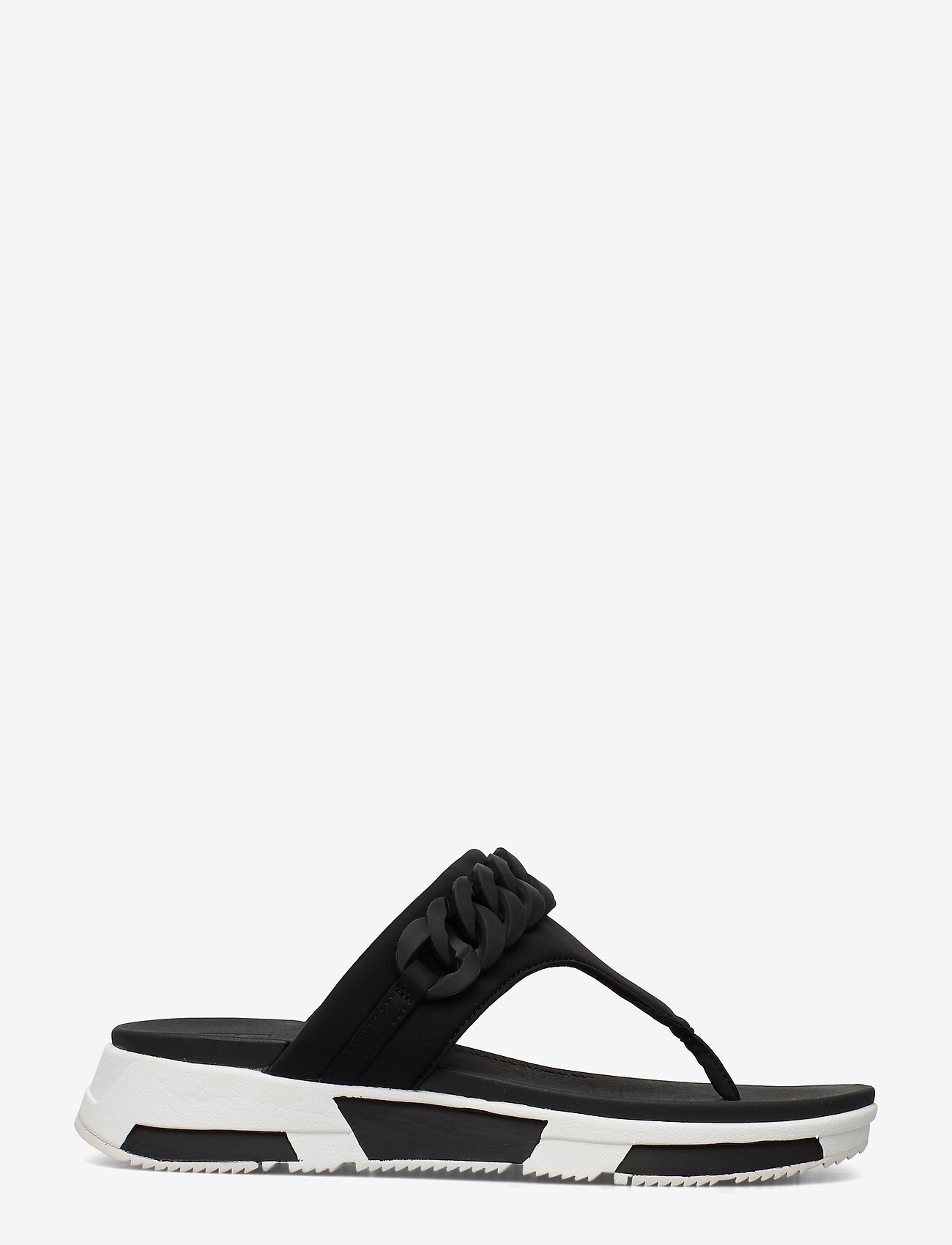 FitFlop - HEDA CHAIN TOE-THONGS - black - 1