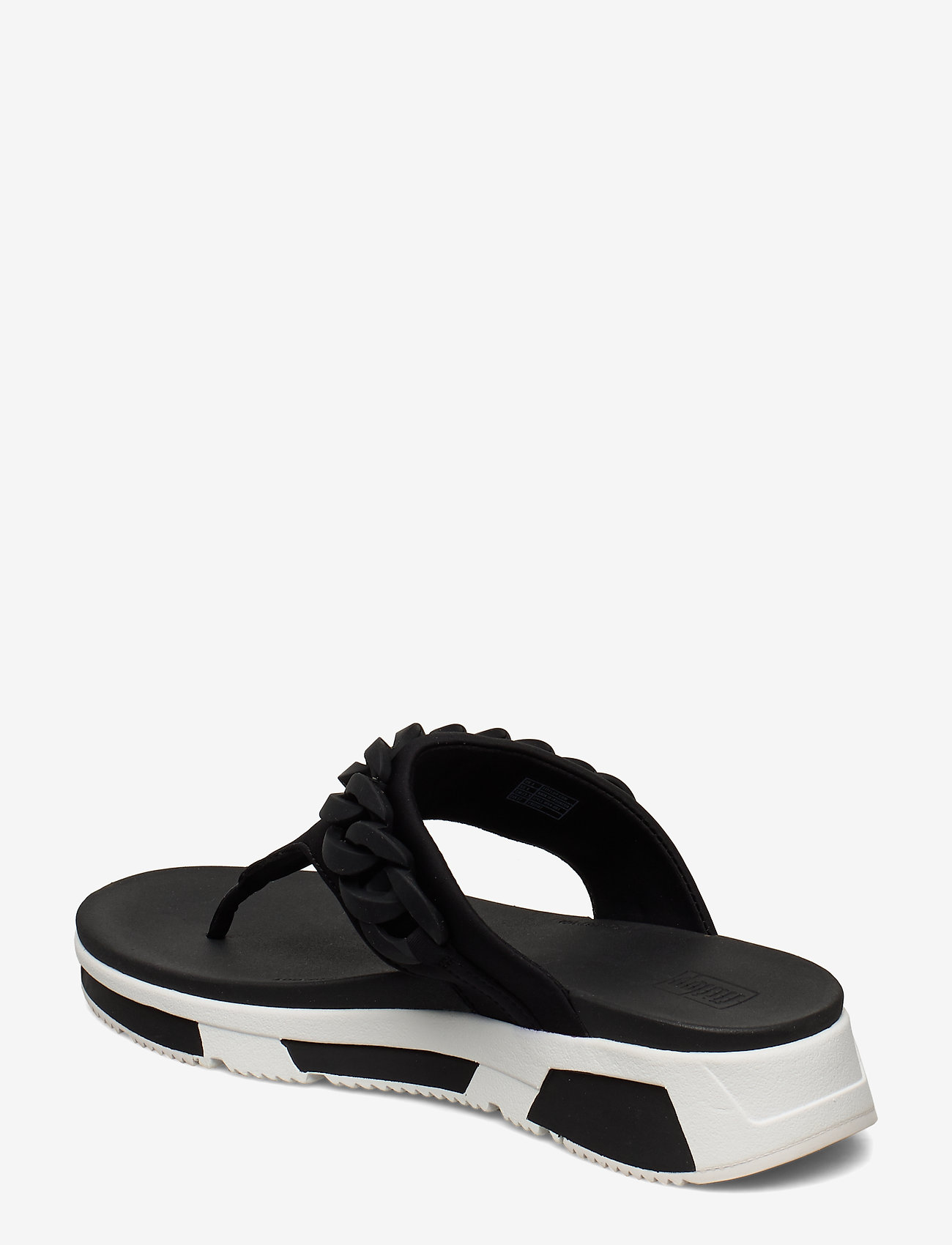 FitFlop - HEDA CHAIN TOE-THONGS - black - 2