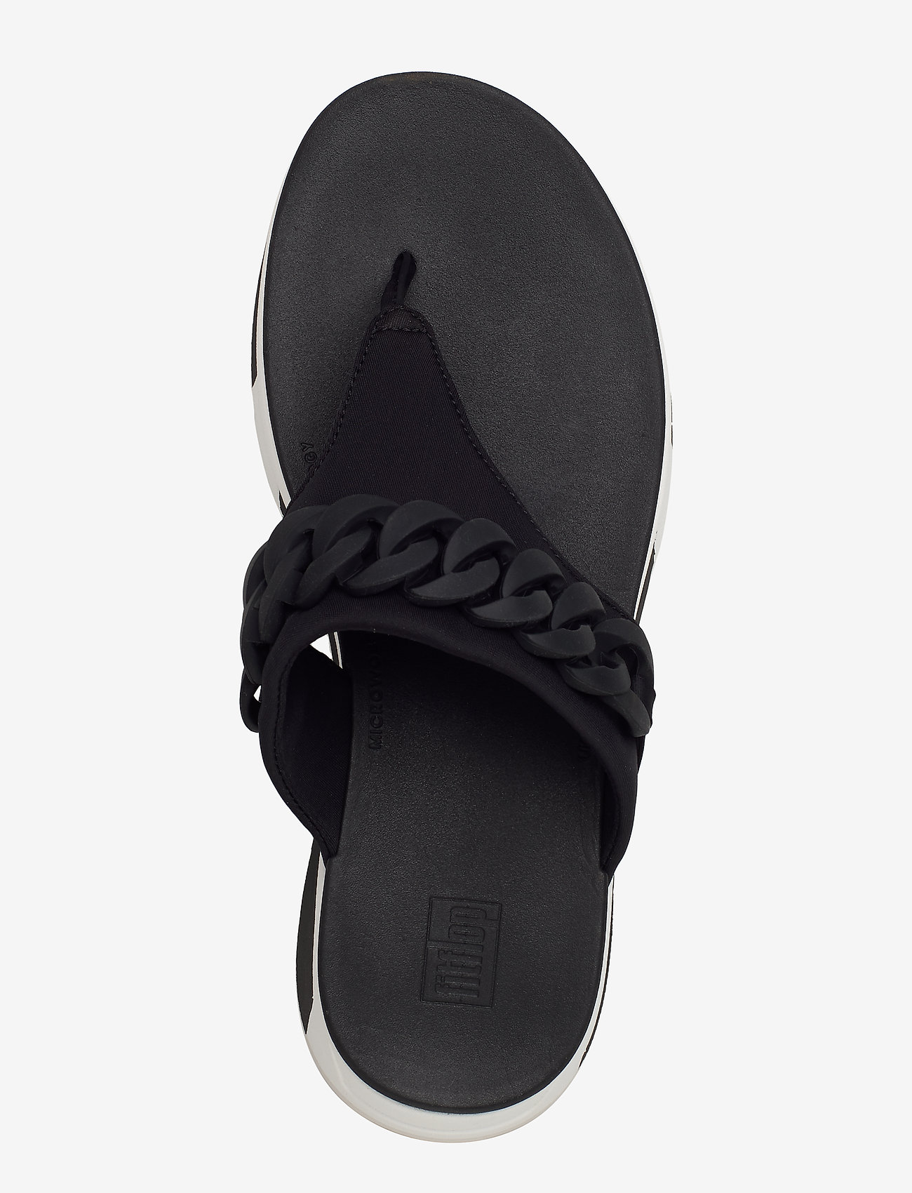 FitFlop - HEDA CHAIN TOE-THONGS - black - 3