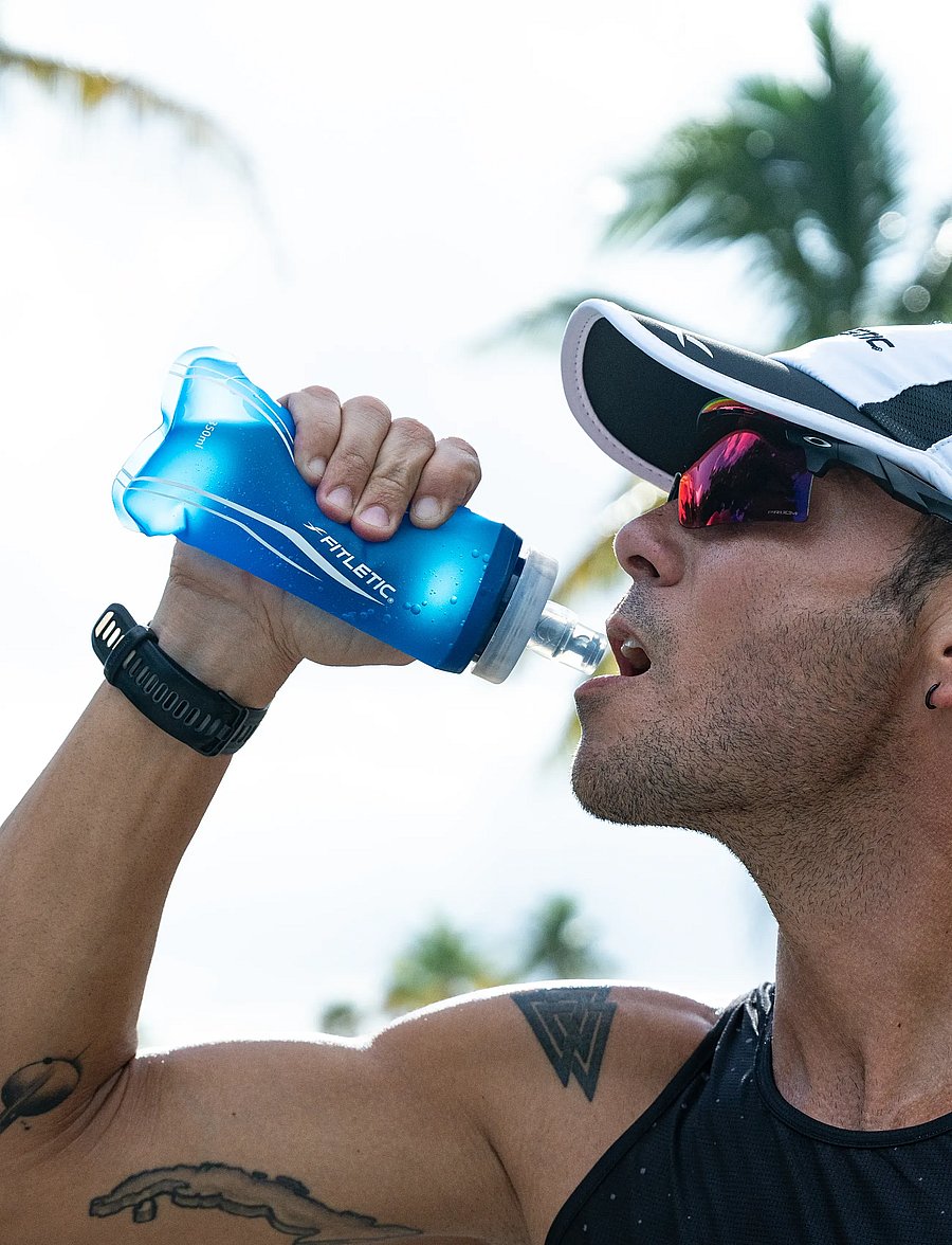 Fitletic - Flow 350 Soft Flask - løbeudstyr - blue - 0