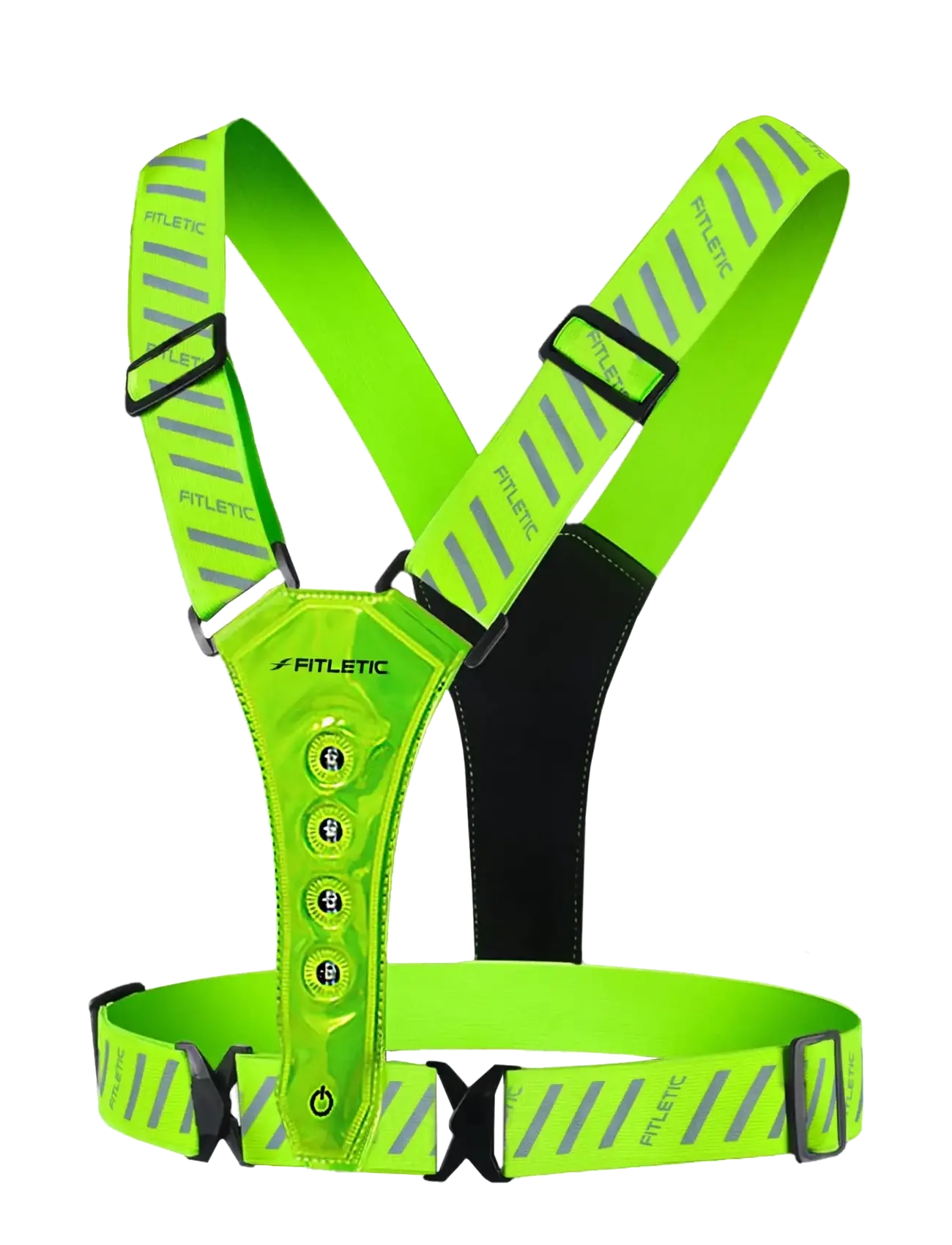 Fitletic Lumi LED Vest - Vaata kõiki - YELLOW/SILVER / yellow