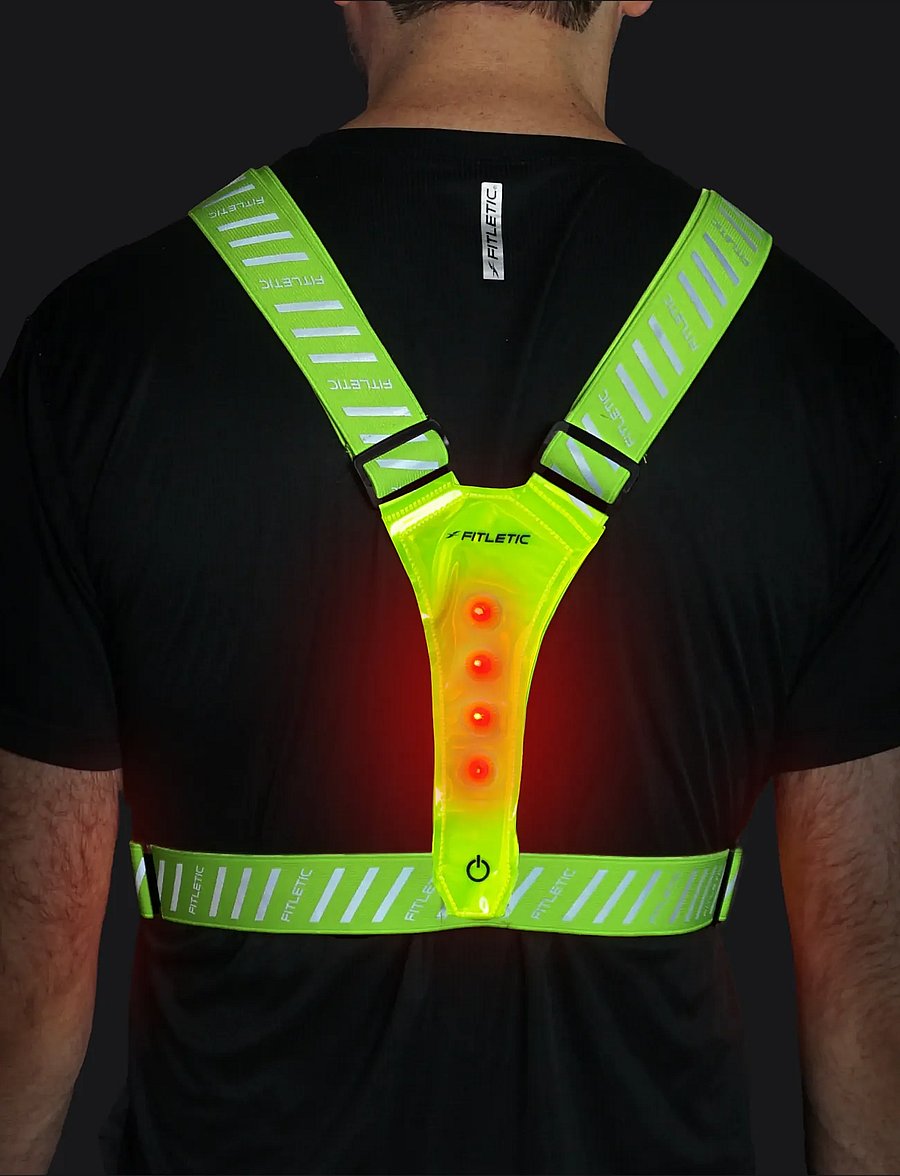 Fitletic - Lumi LED Vest - yellow/silver - 2