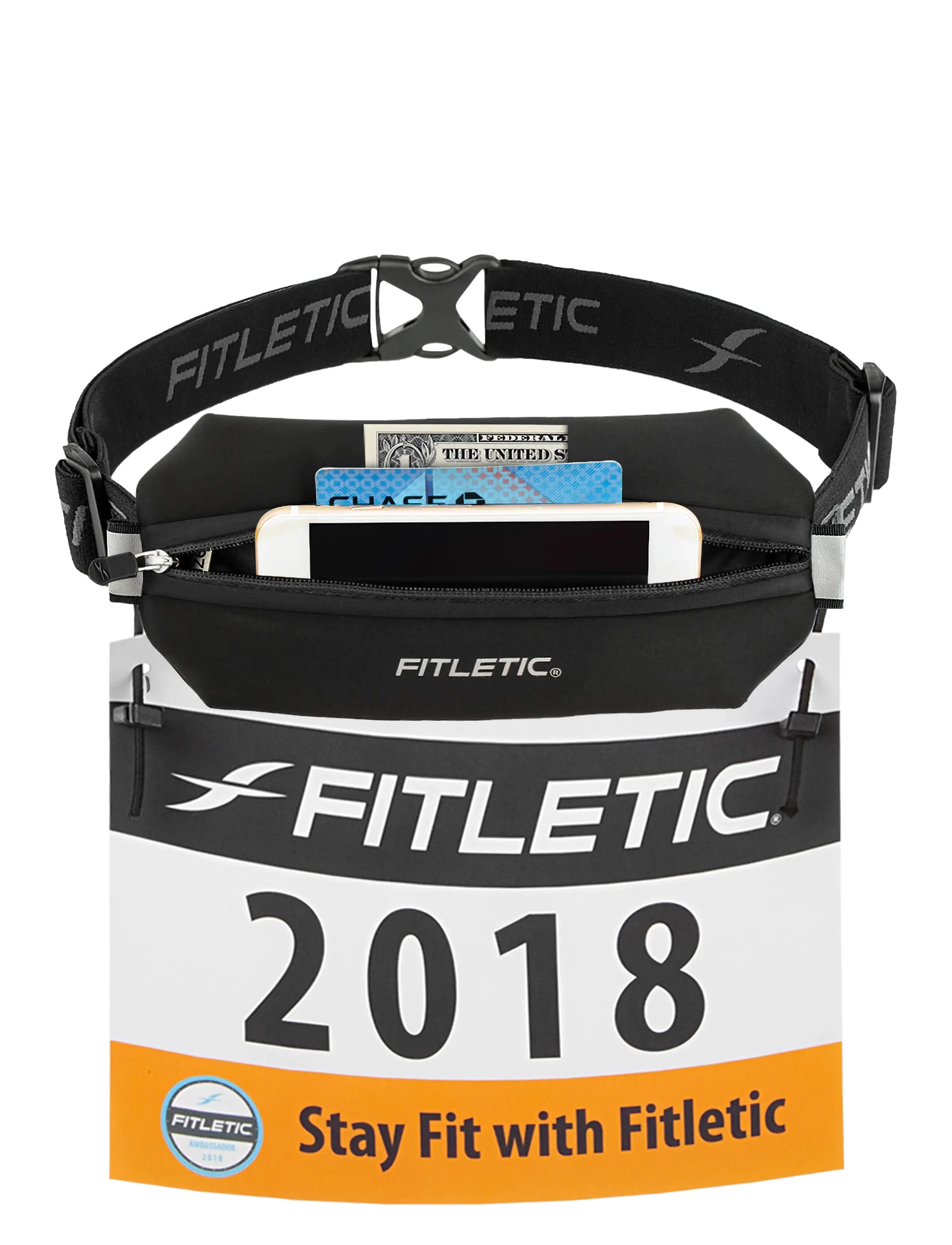 Fitletic - Neo Racing - löputrustning - black/black - 2