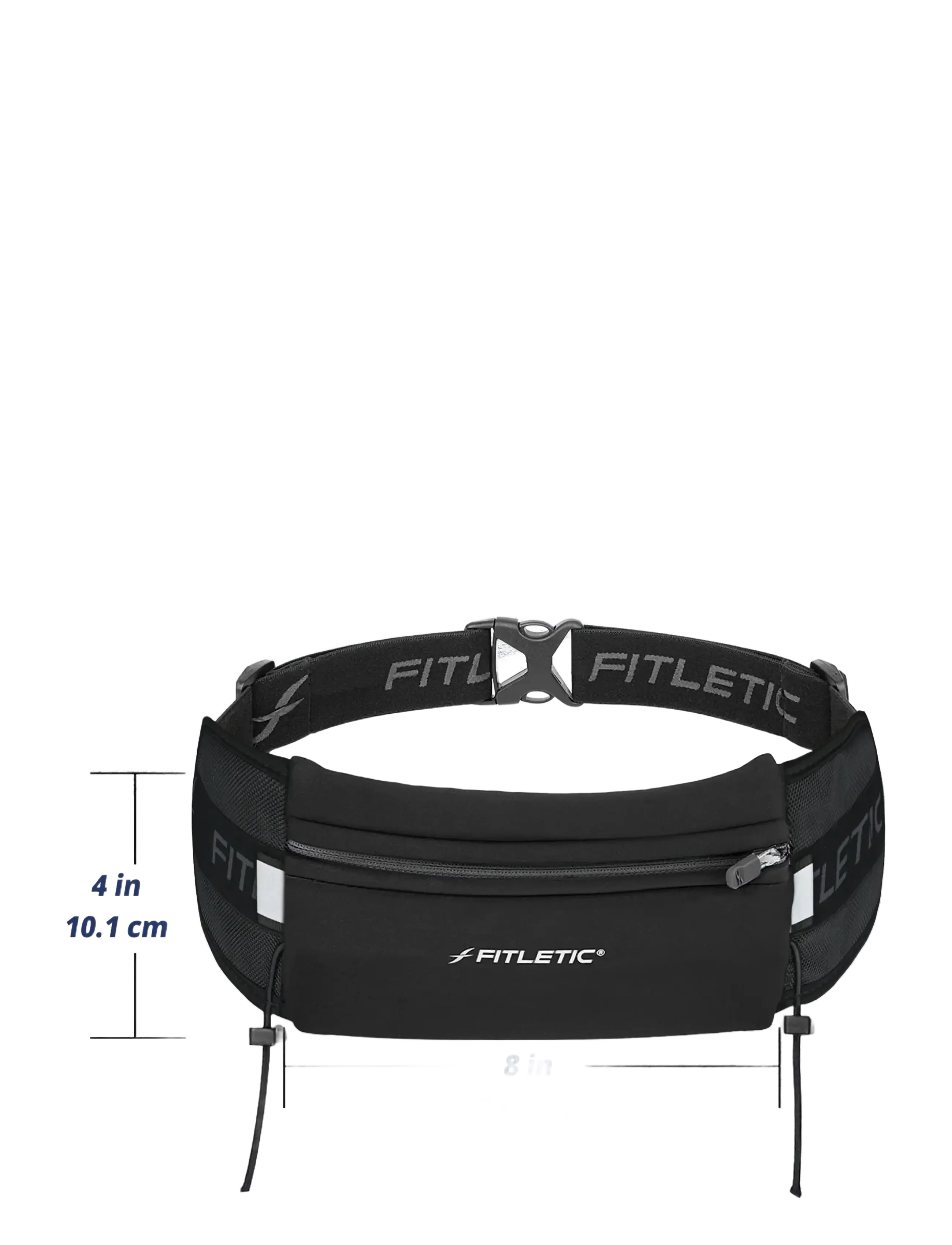 Fitletic - Ultimate 1 - löputrustning - black/black - 2