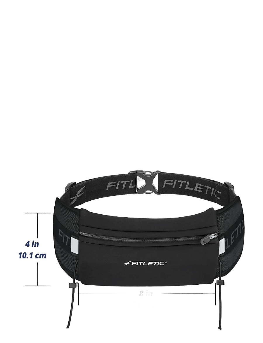 Fitletic - Ultimate 1 - löputrustning - black/black - 2