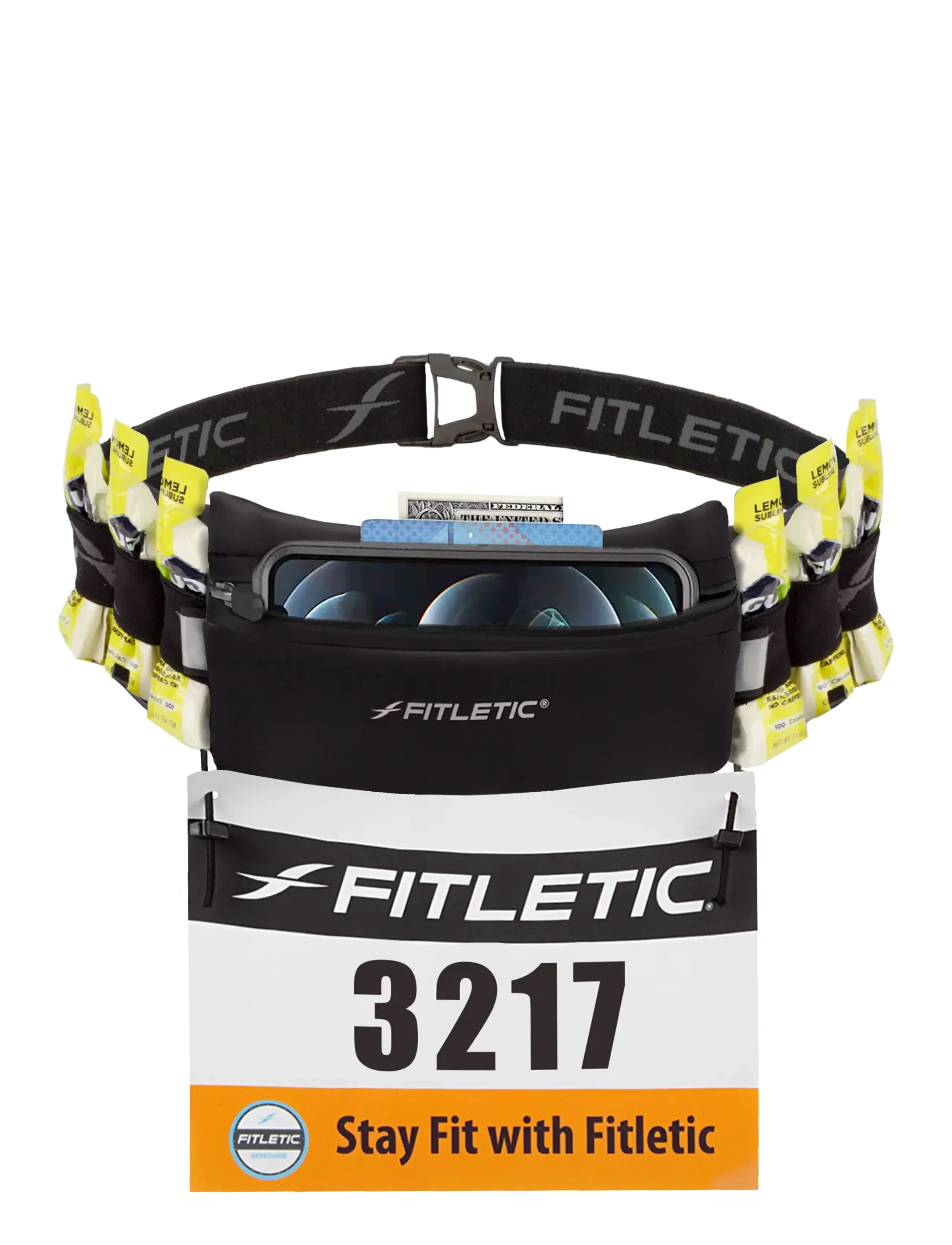 Fitletic - Ultimate 1 - löputrustning - black/black - 4