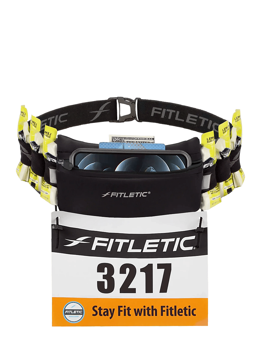 Fitletic - Ultimate 1 - löputrustning - black/black - 4