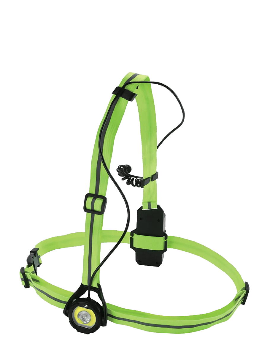 Fitletic - Reflex Chest Light - löputrustning - yellow/silver - 1
