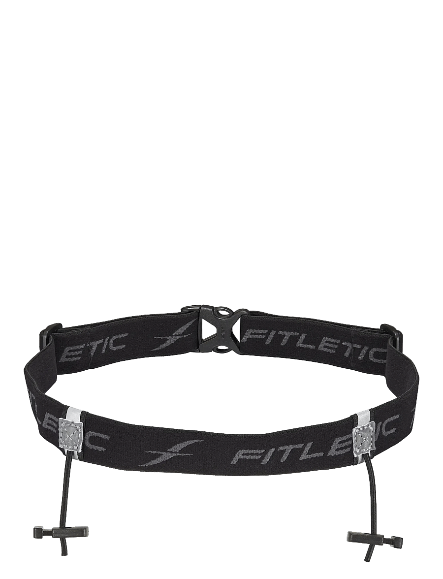 Fitletic - Race Number Belt - black/grey - 1