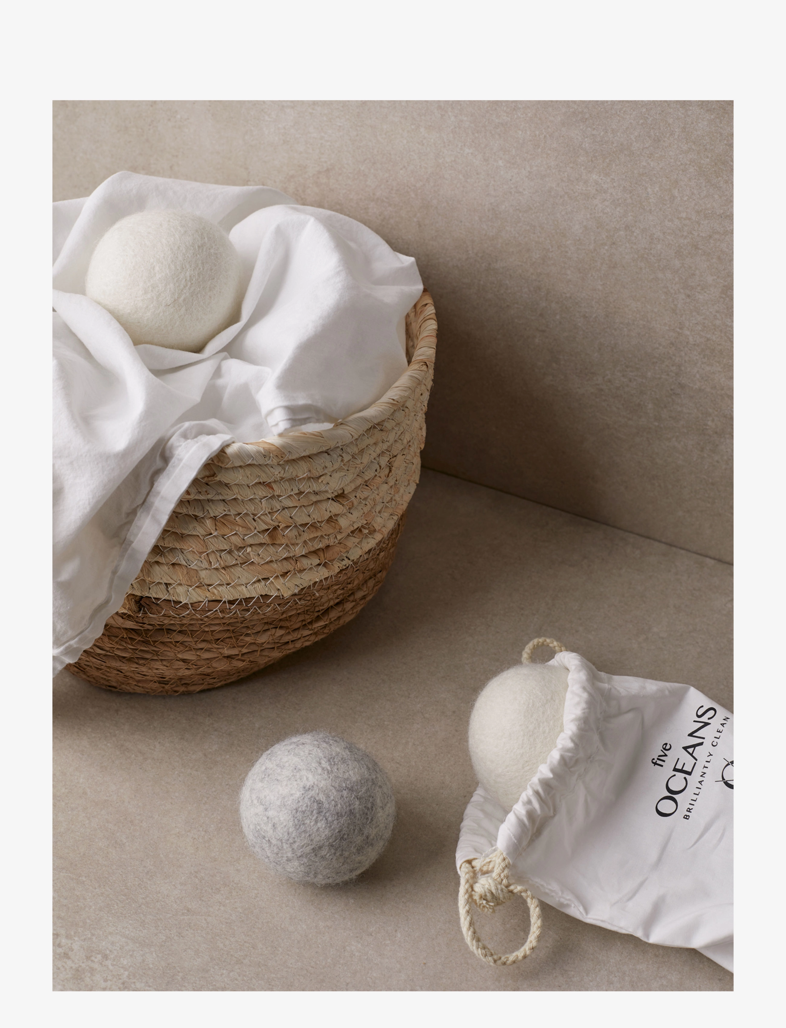 Five Oceans - DRYER BALL WOOL - laveste priser - no colour - 4