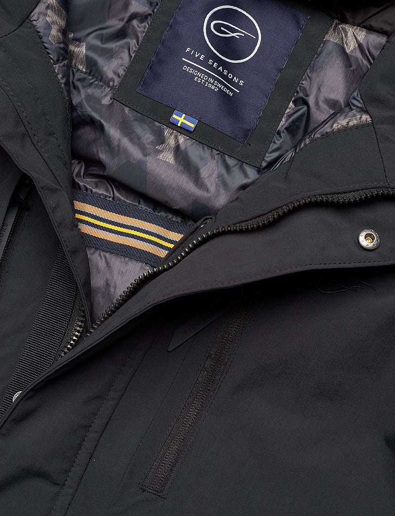 Five Seasons - TRENT JKT M - välijoped - black - 2