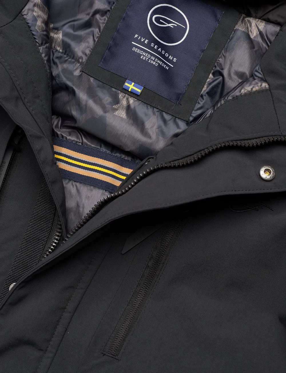 Five Seasons - TRENT JKT M - outdoor jacken - black - 2