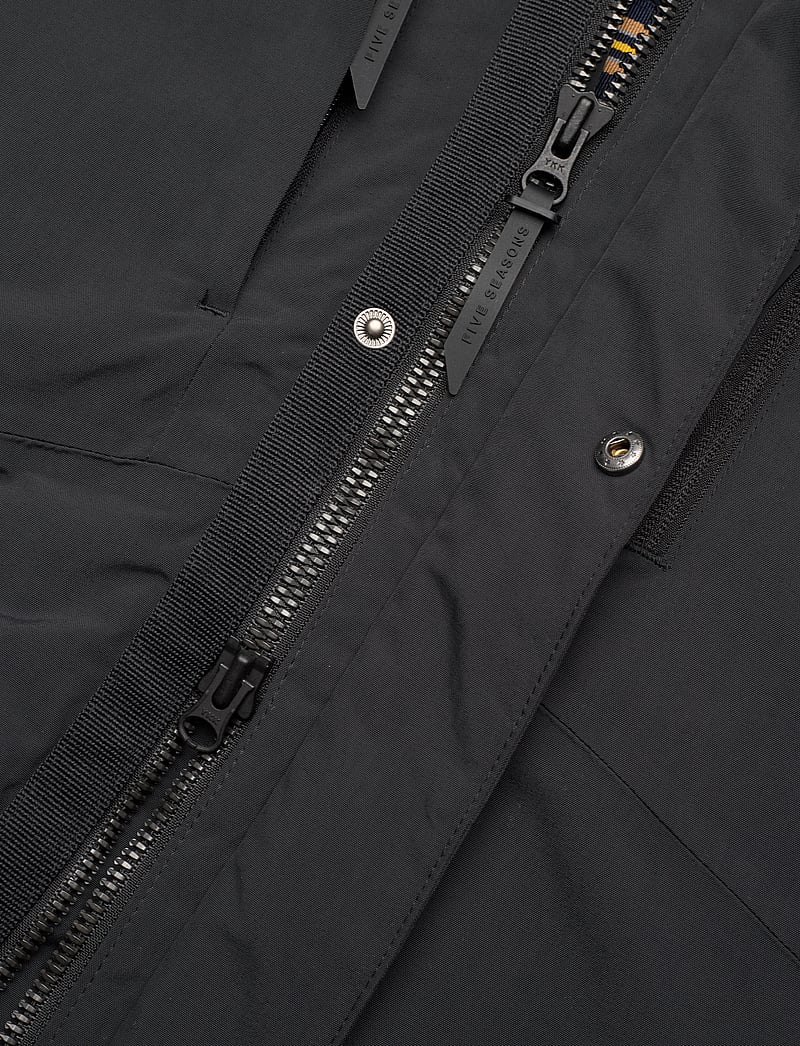 Five Seasons - TRENT JKT M - välijoped - black - 3