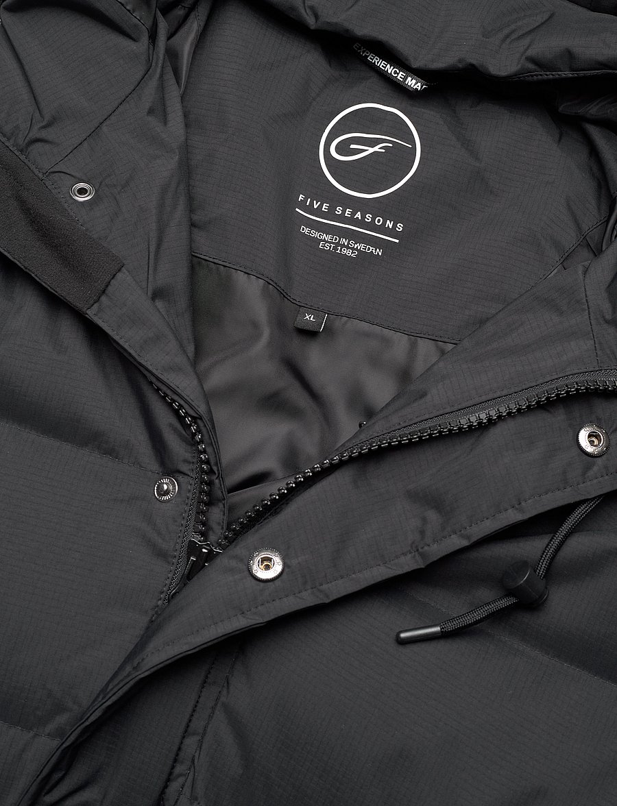 Five Seasons - NORDKAP JKT M - dunjakker - black - 2