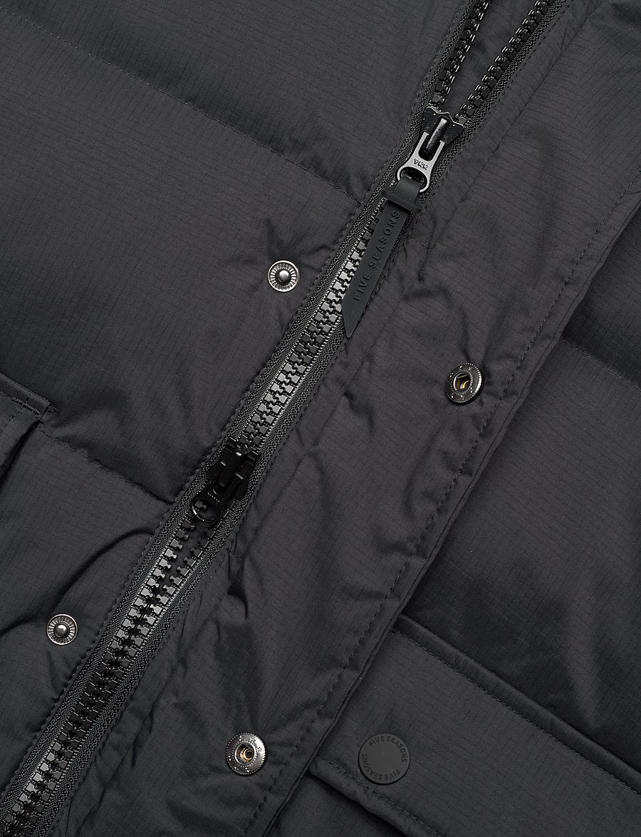 Five Seasons - NORDKAP JKT M - dunjakker - black - 3