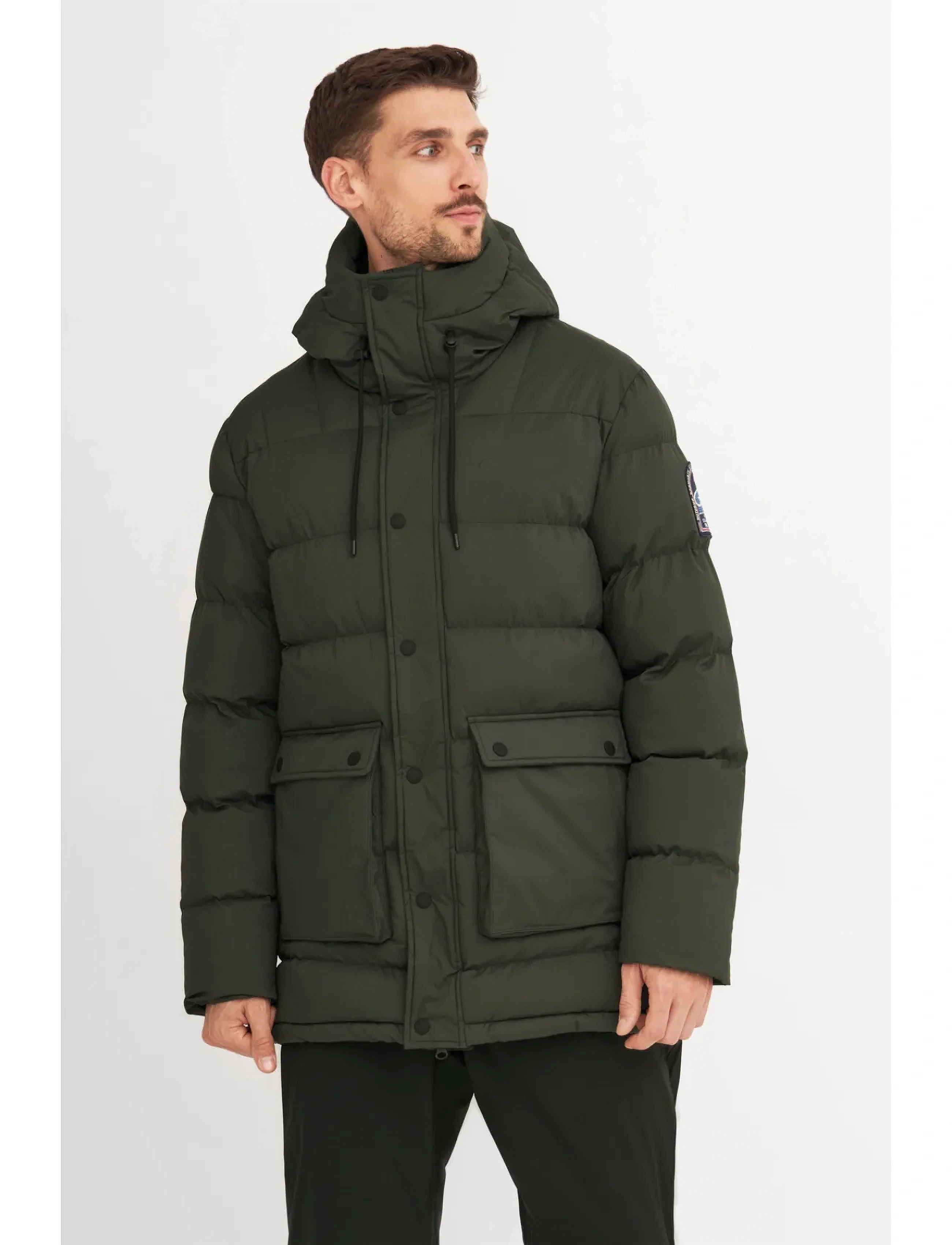 Five Seasons Nordkap Jkt M, S, Jackets, Khakigrün - Padded Männerswear