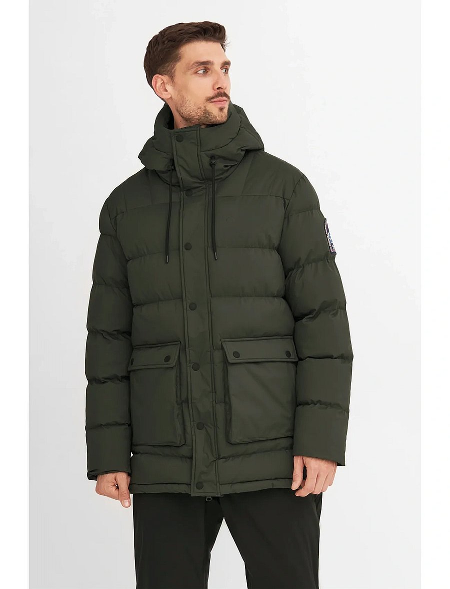 Five Seasons - NORDKAP JKT M - down jackets - green forest - 0
