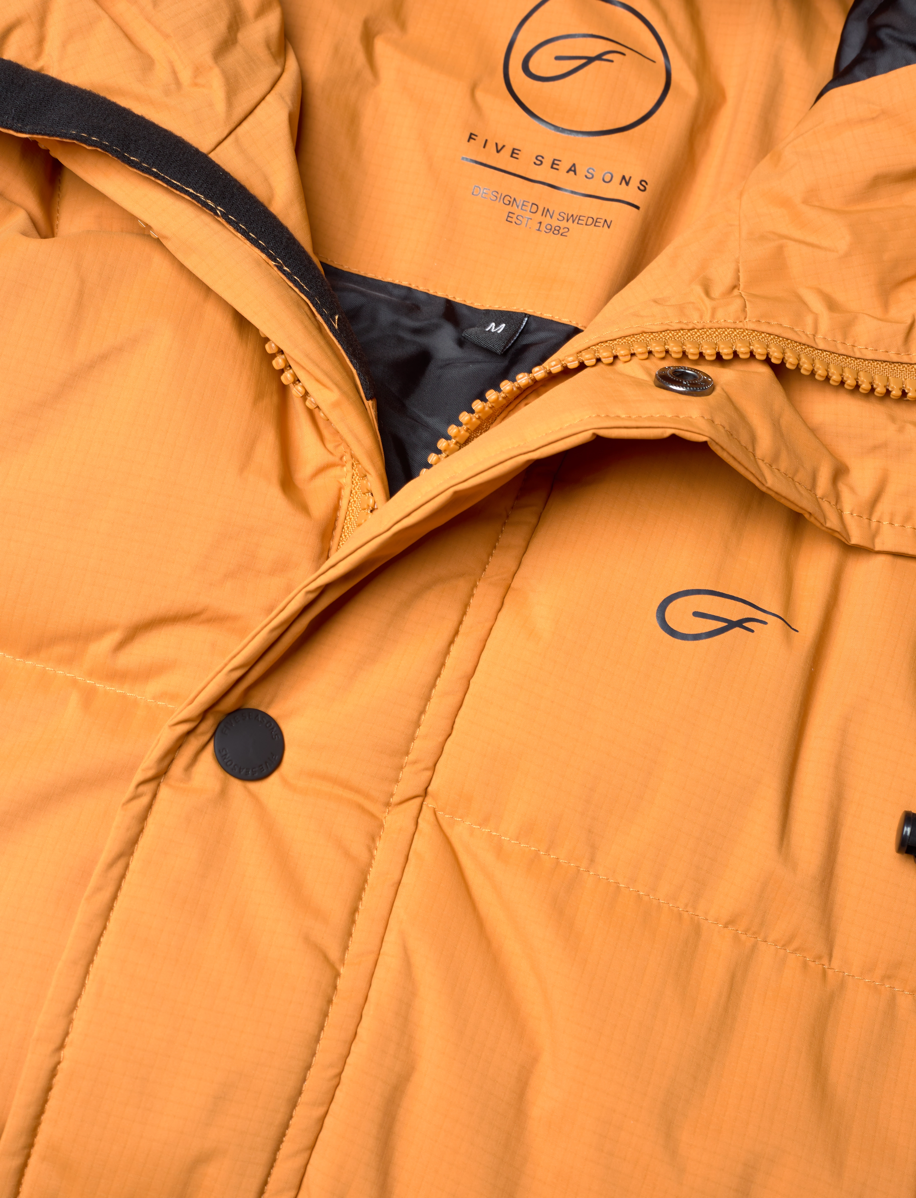 Five Seasons - NORDKAP JKT M - outdoor- & regenjacken - yellow oxide - 2