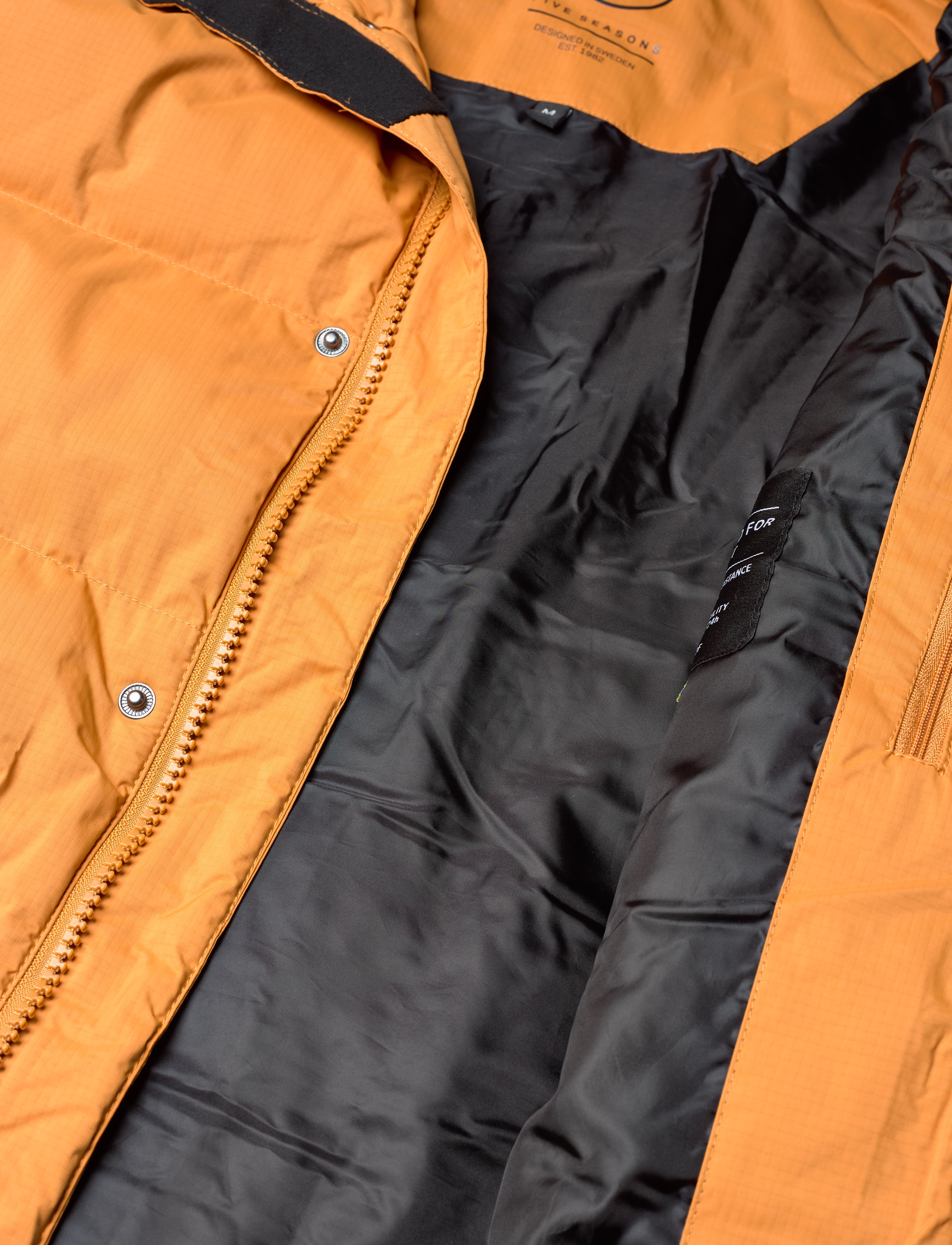 Five Seasons - NORDKAP JKT M - outdoor- & regenjacken - yellow oxide - 4