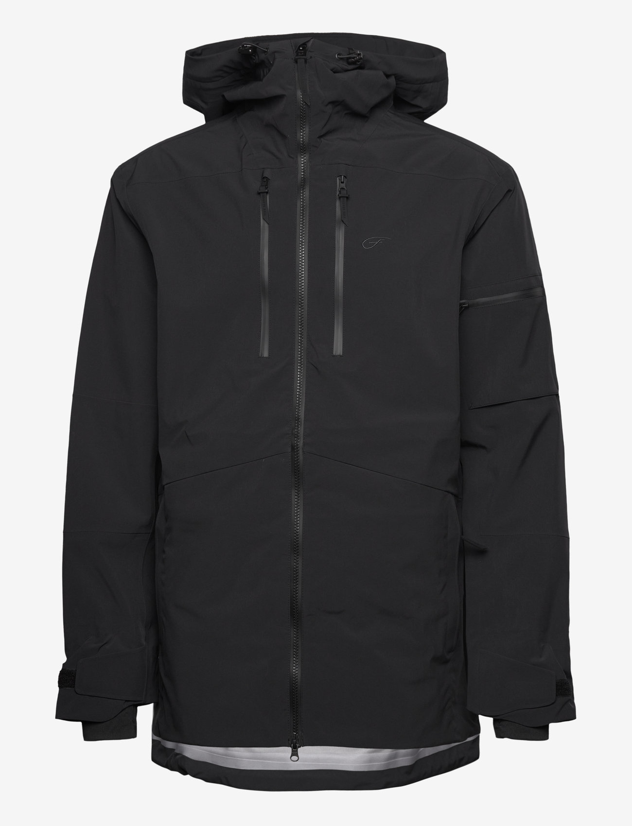 Five Seasons - HAKUBA JKT M - skijacken - black solid - 1