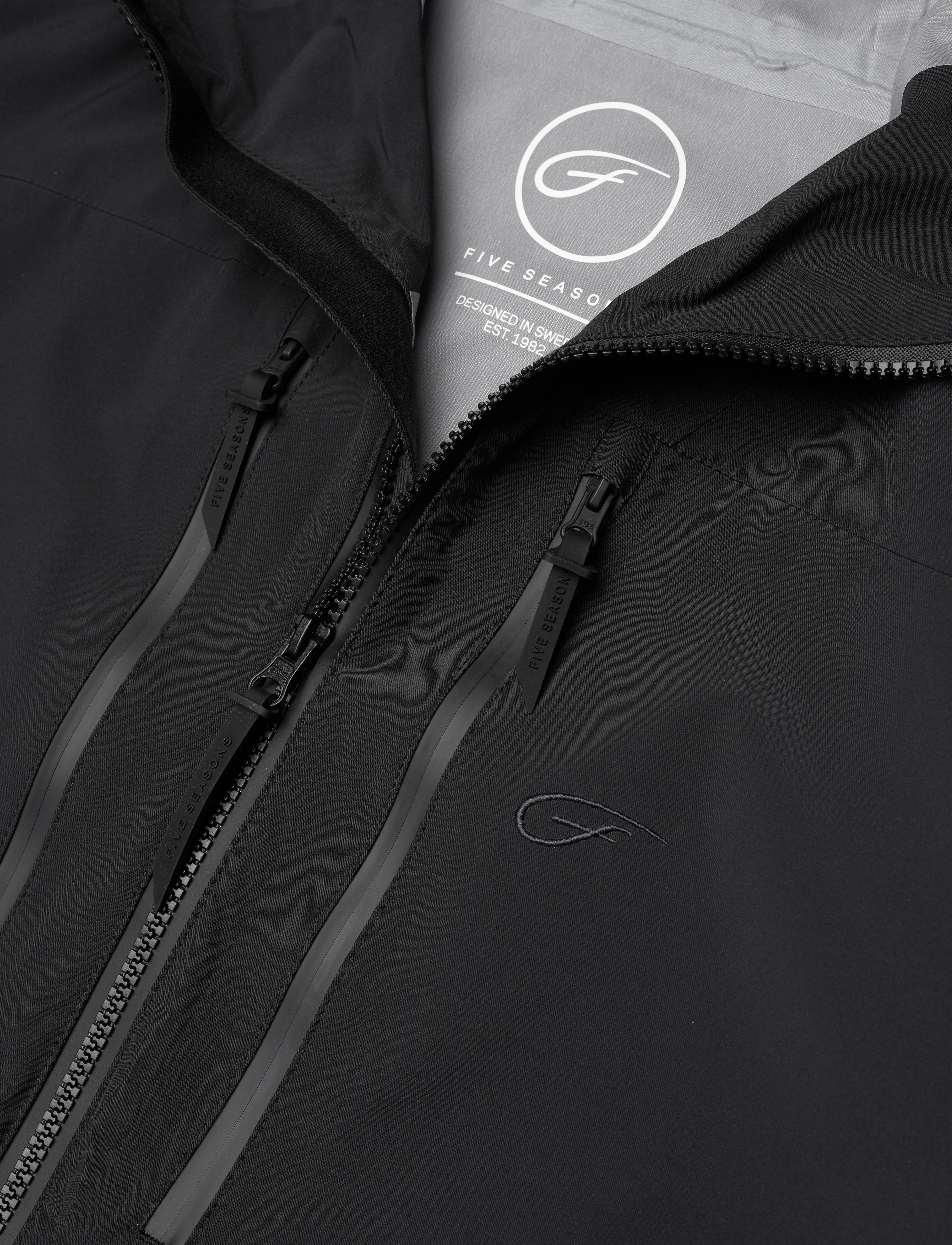 Five Seasons - HAKUBA JKT M - black solid - 4