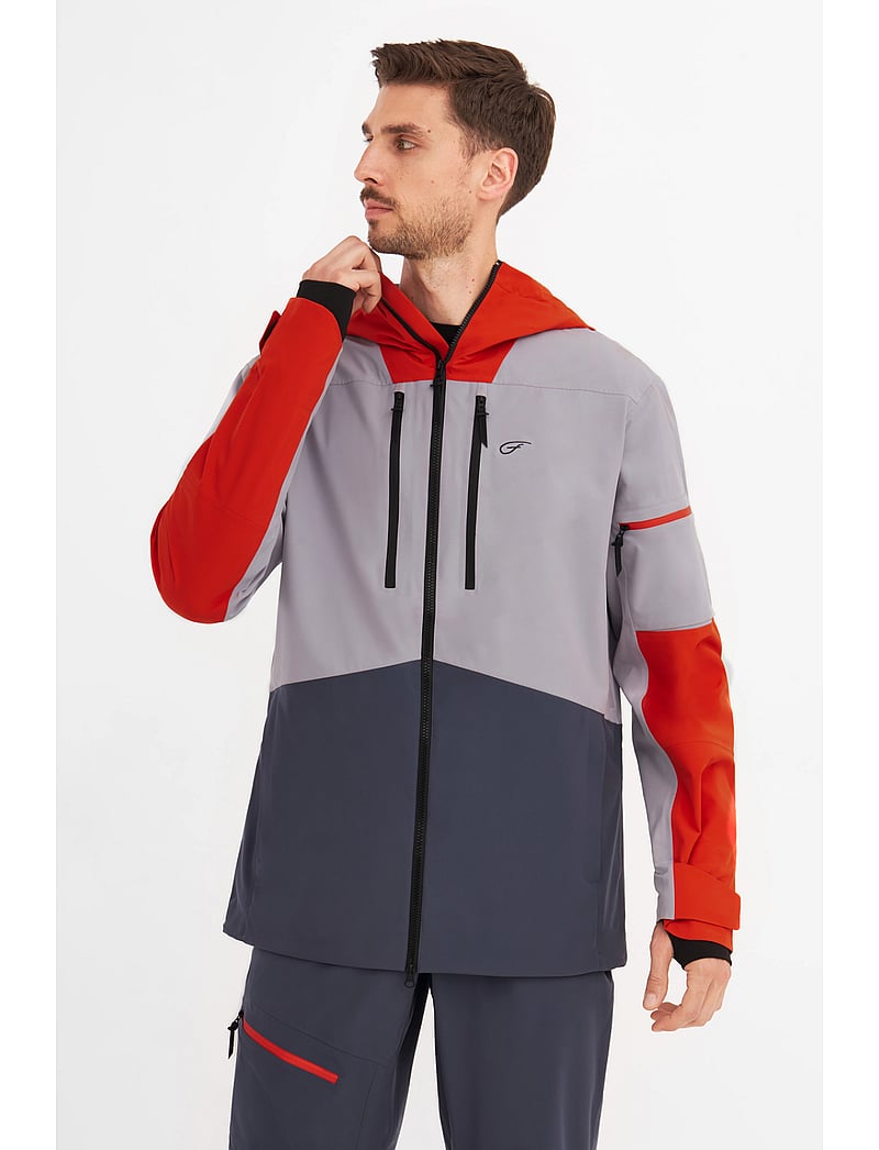 Five Seasons - HAKUBA JKT M - skidjackor - cool grey - 0