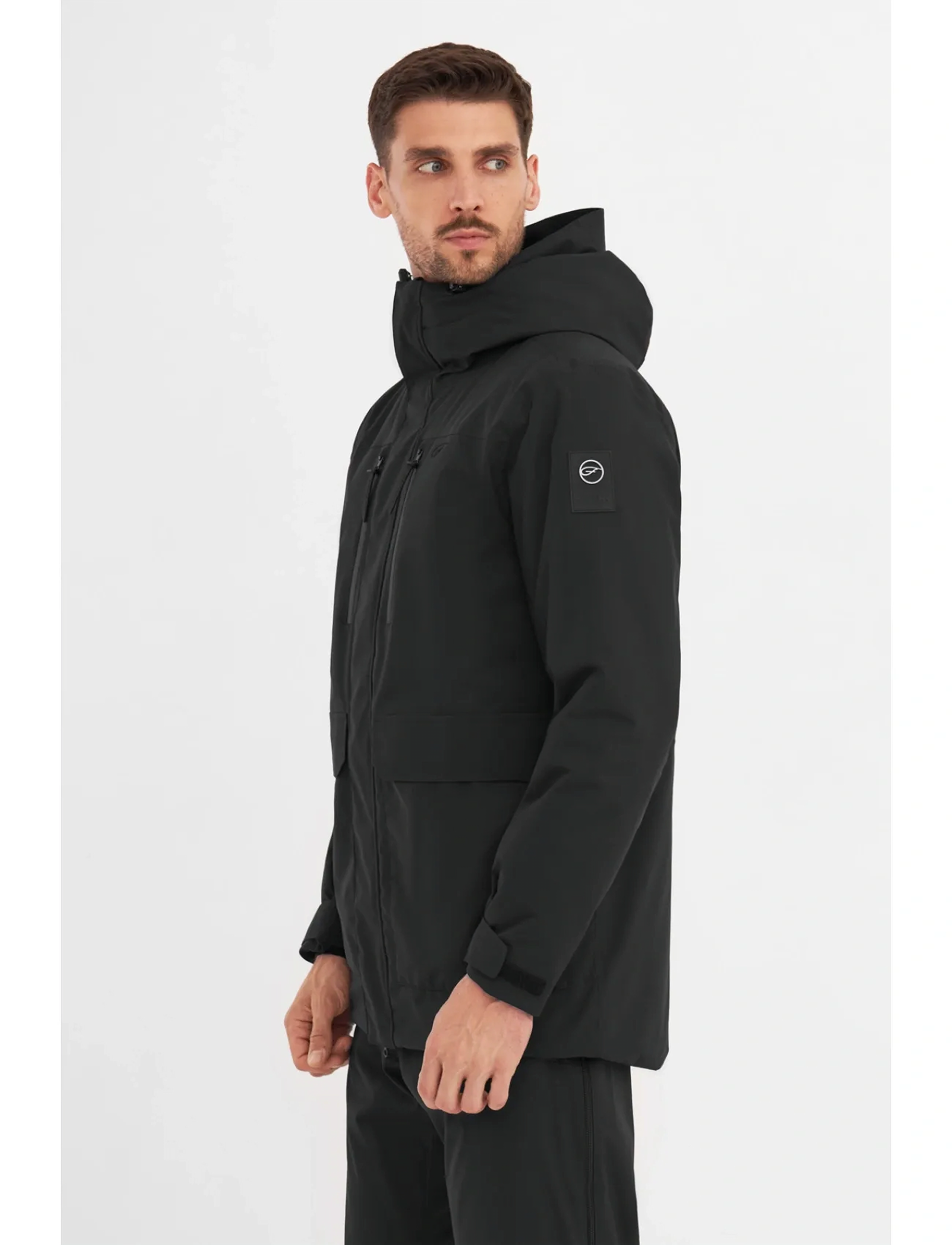 Five Seasons - MILLER JKT M - frilufts- & regnjakker - black - 3