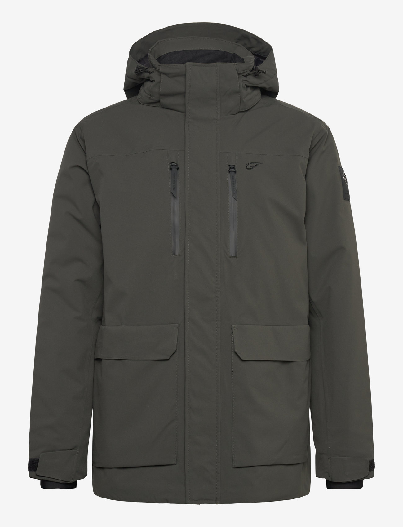 Five Seasons - MILLER JKT M - outdoor & rain jackets - green forest - 1