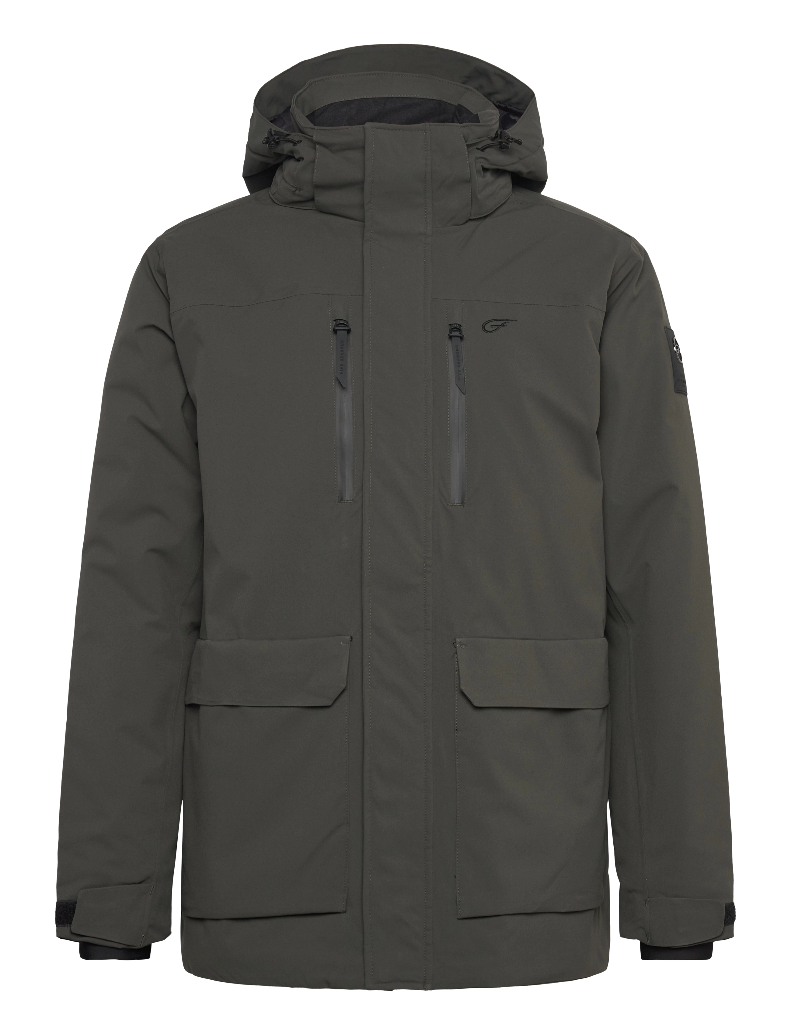 Five Seasons MILLER JKT M - Kläder - GREEN FOREST / khaki/green