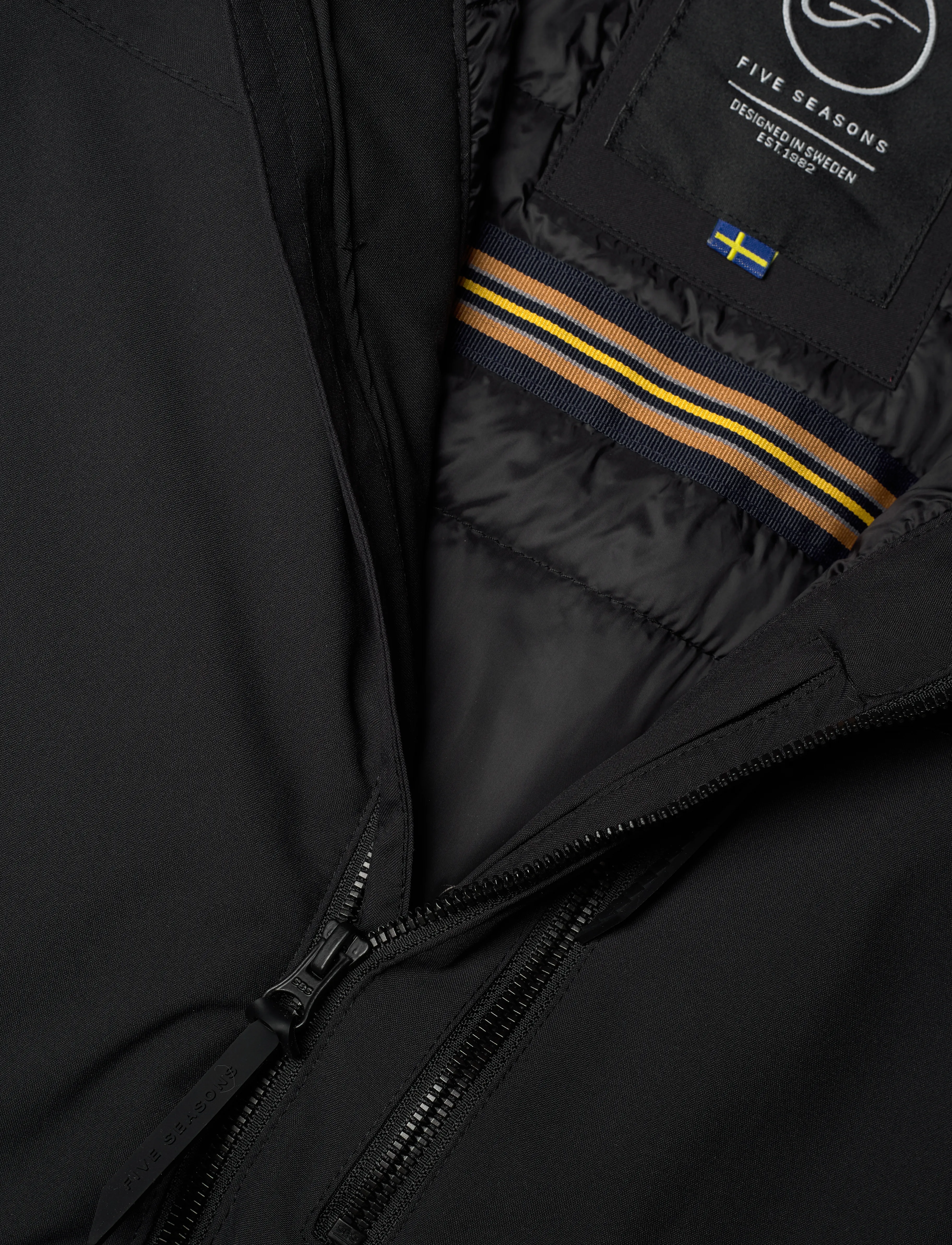 Five Seasons - JOE JKT M - frilufts- & regnjakker - black - 4