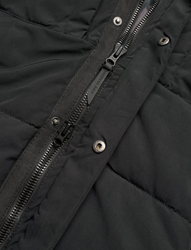 Five Seasons - ASTON JKT M - friluftsjackor - black - 4