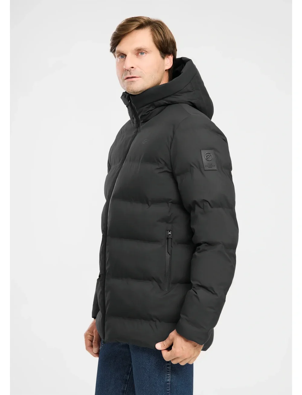Five Seasons - AXTON JKT M - sulejoped ja voodriga joped - black - 4