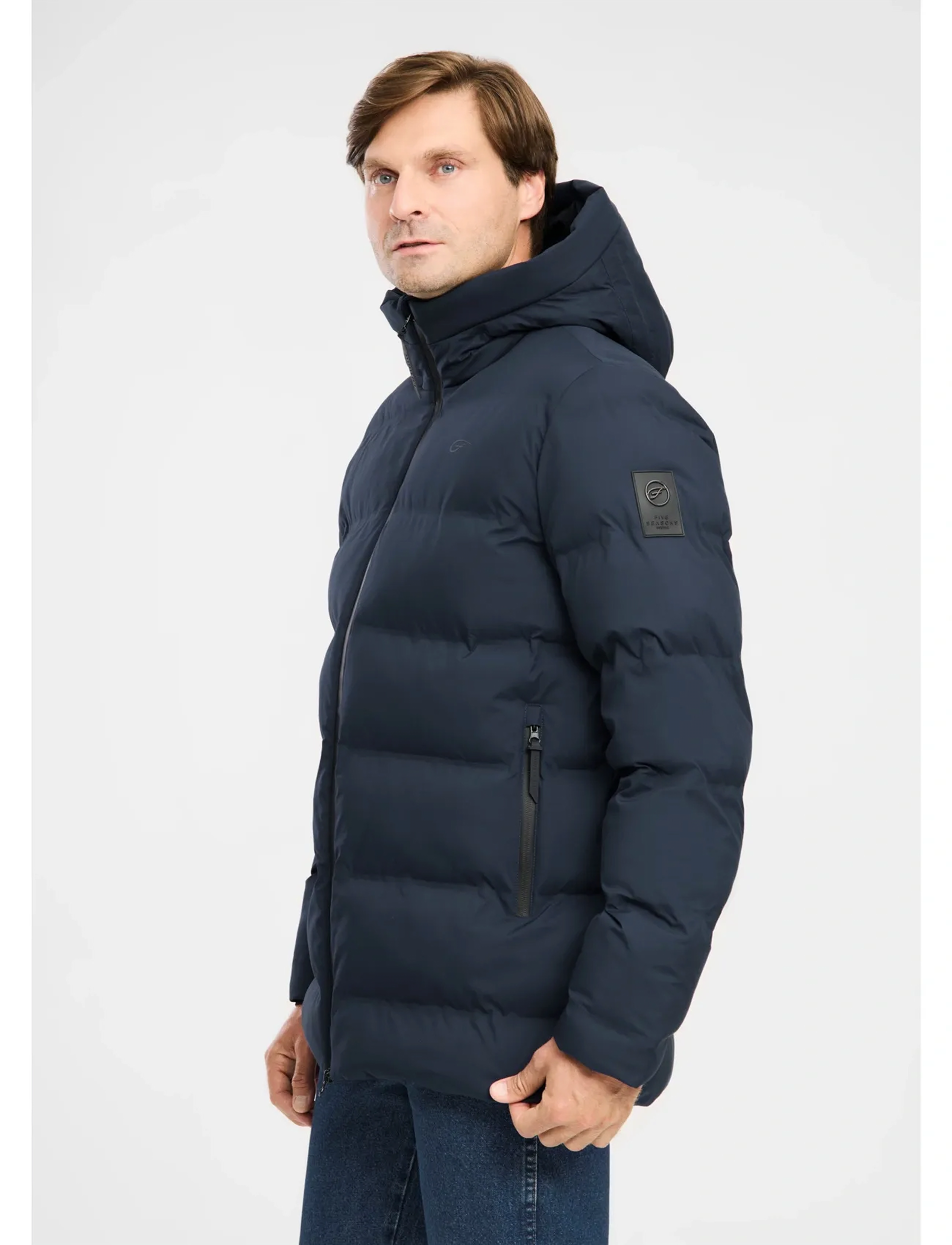 Five Seasons - AXTON JKT M - daunenjacken - navy - 3