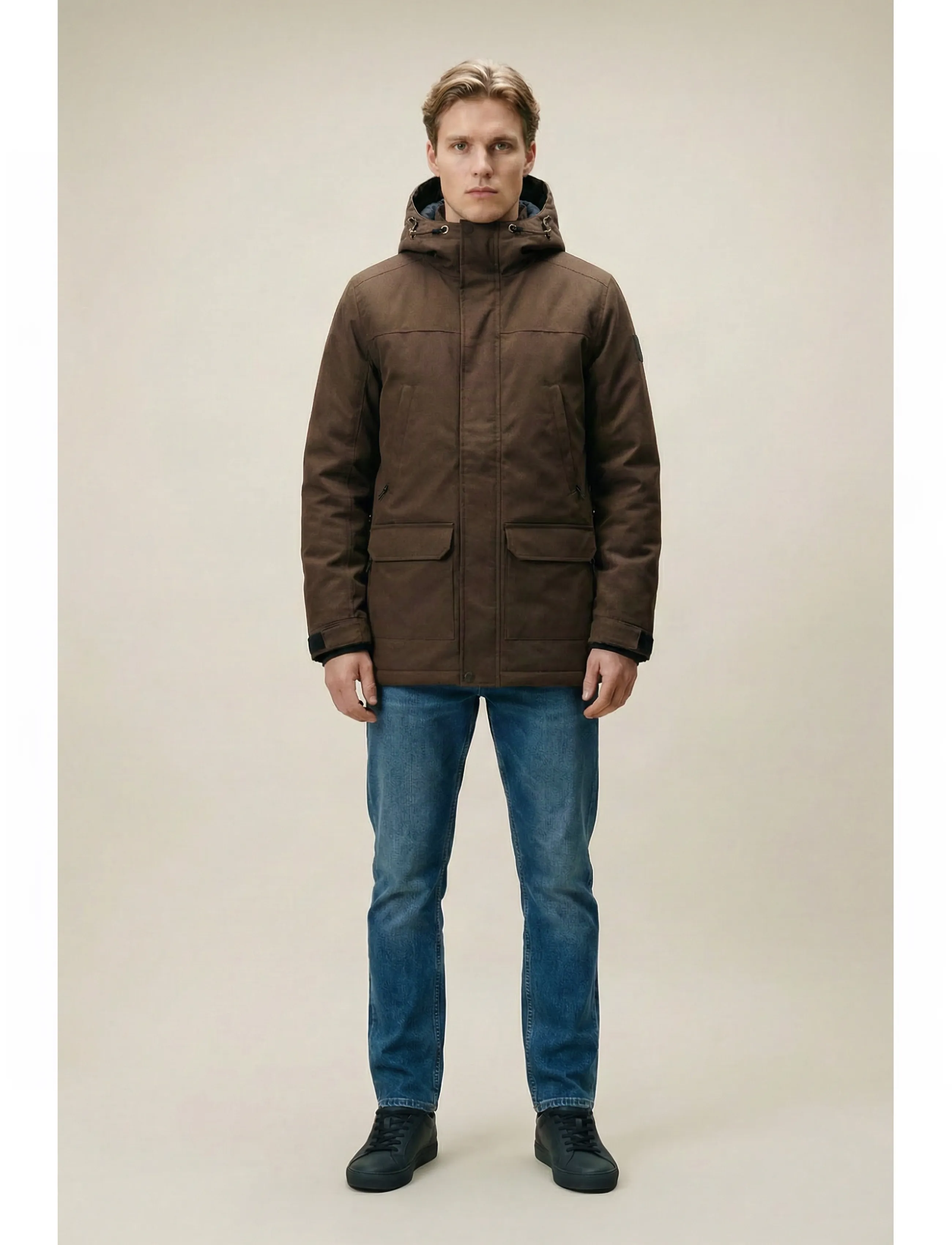 Five Seasons - DUKE JKT M - parkad - espresso - 0