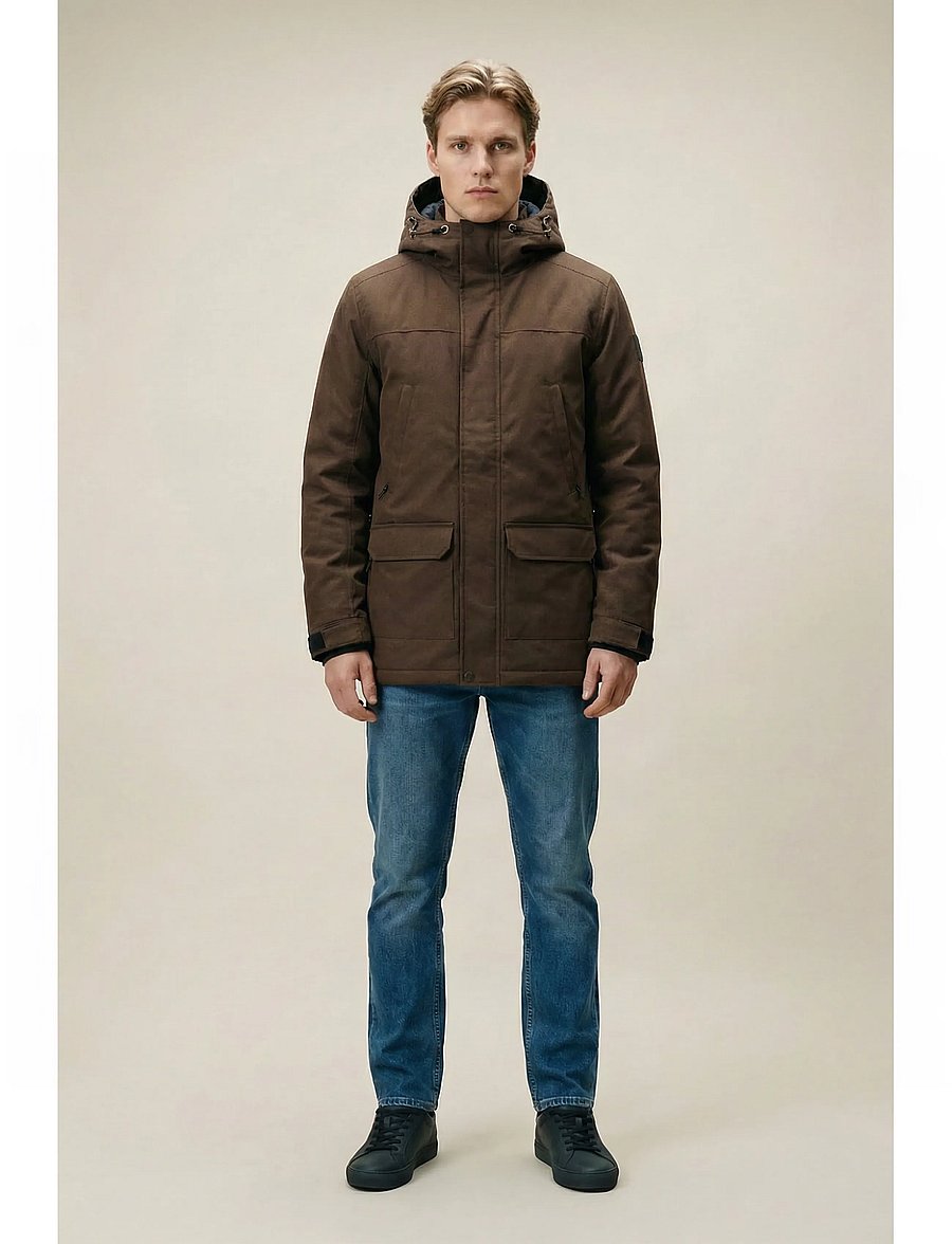 Five Seasons - DUKE JKT M - parkad - espresso - 0
