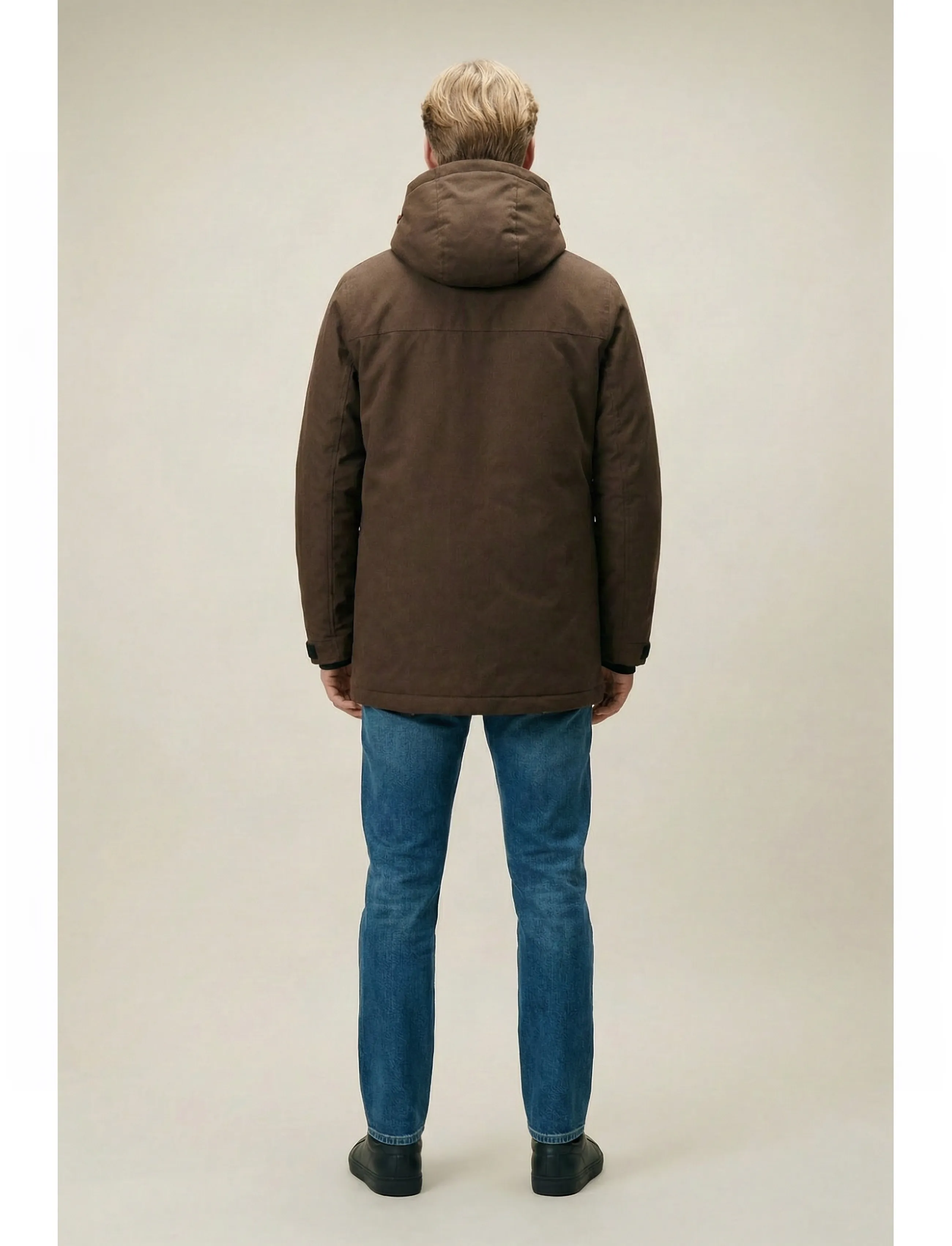 Five Seasons - DUKE JKT M - parkad - espresso - 3