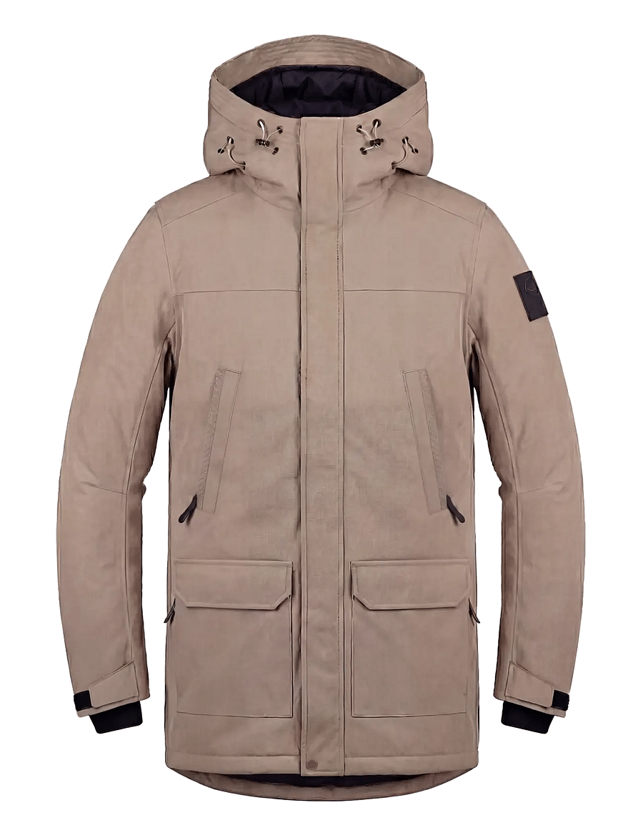 Five Seasons - DUKE JKT M - parkas - taupe - 1