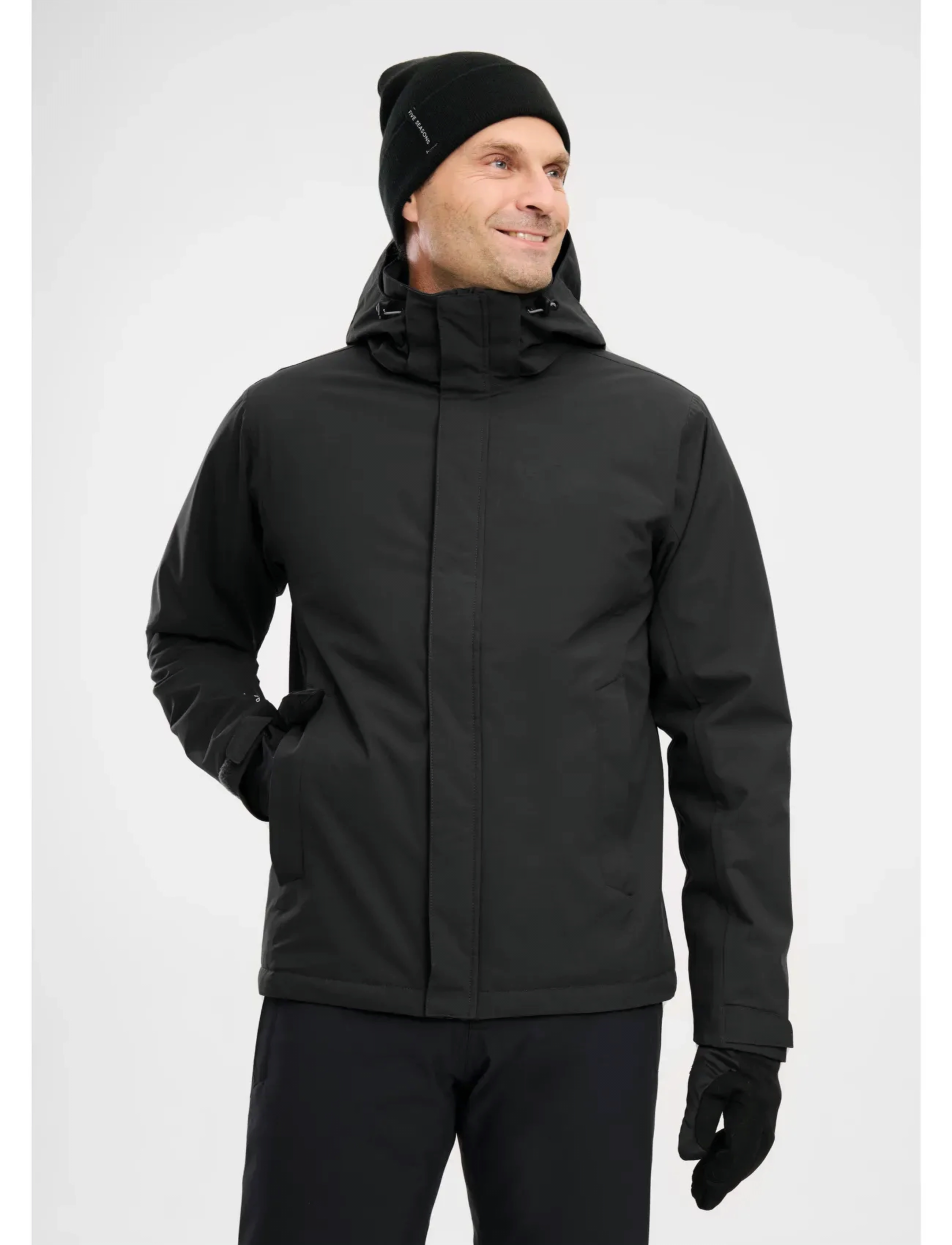 Five Seasons Vemdalen Jkt M, Sport Jackets, Schwarz - Outdoor Männerswear