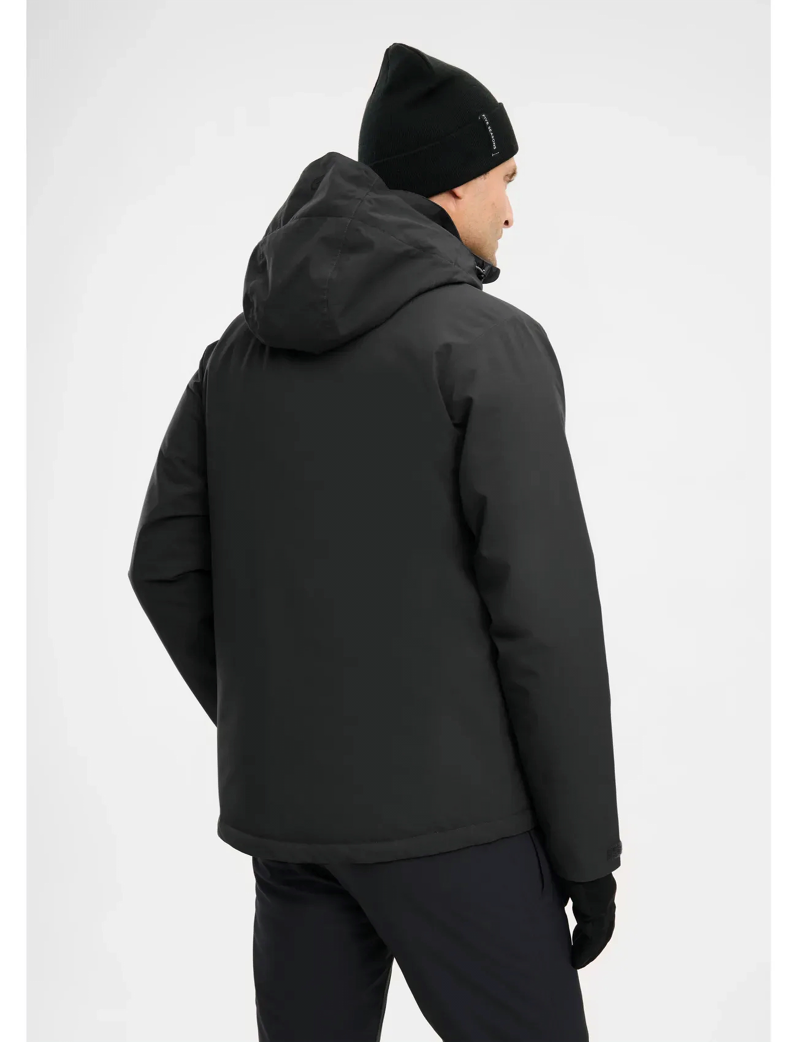 Five Seasons - VEMDALEN JKT M - outdoor jacken - black - 4
