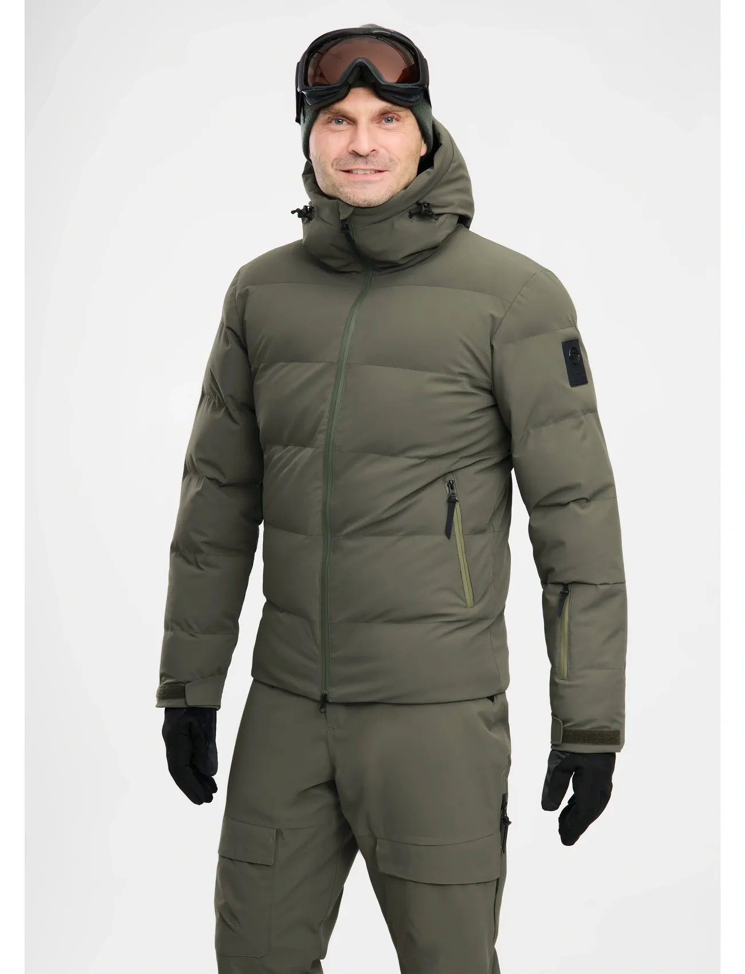 Five Seasons Whistler Jkt M, M, Khaki green, Sport Jackets > Sport Ski Jackets, Herre