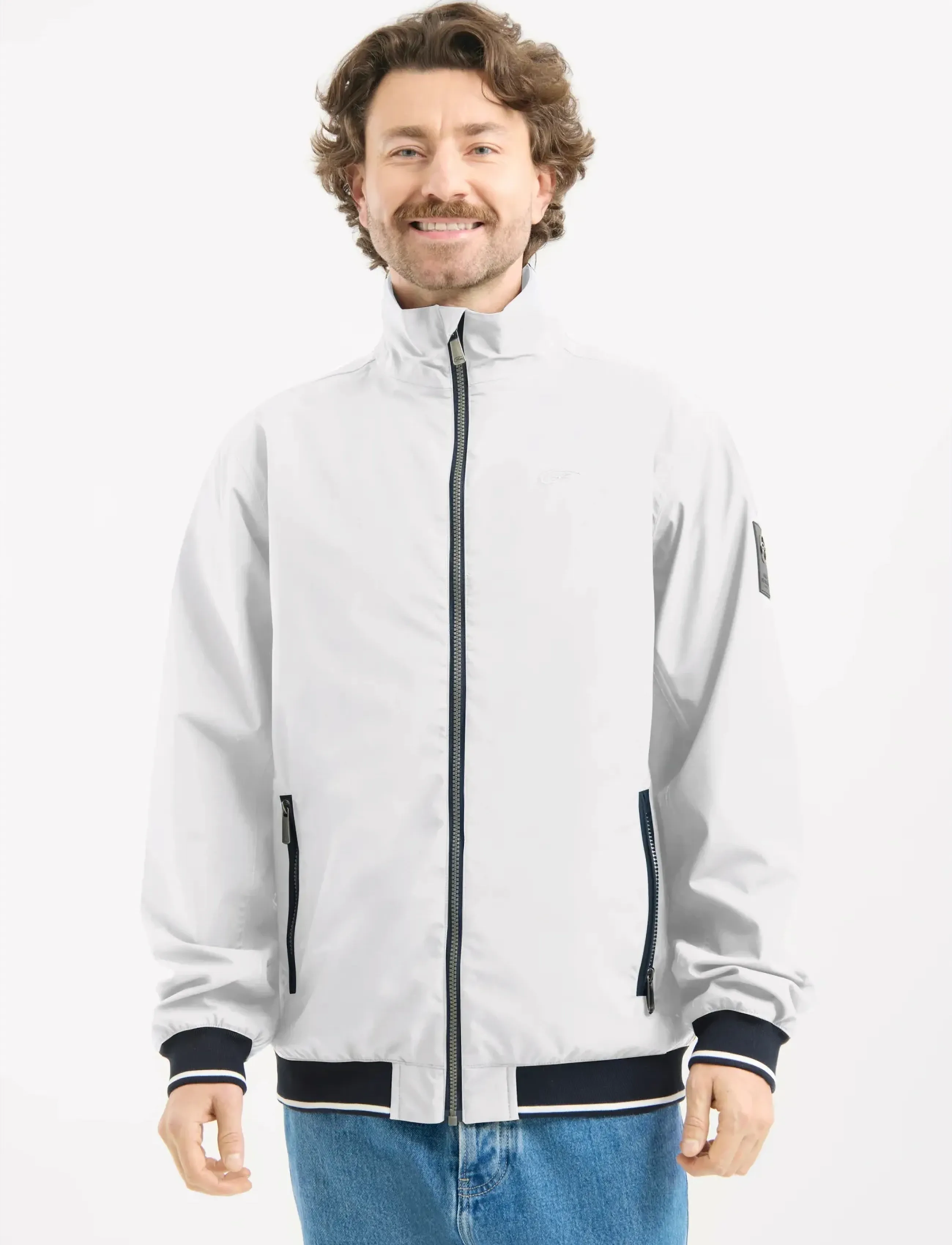 Five Seasons - RASMUS JKT M - frühlingsjacken - white - 4