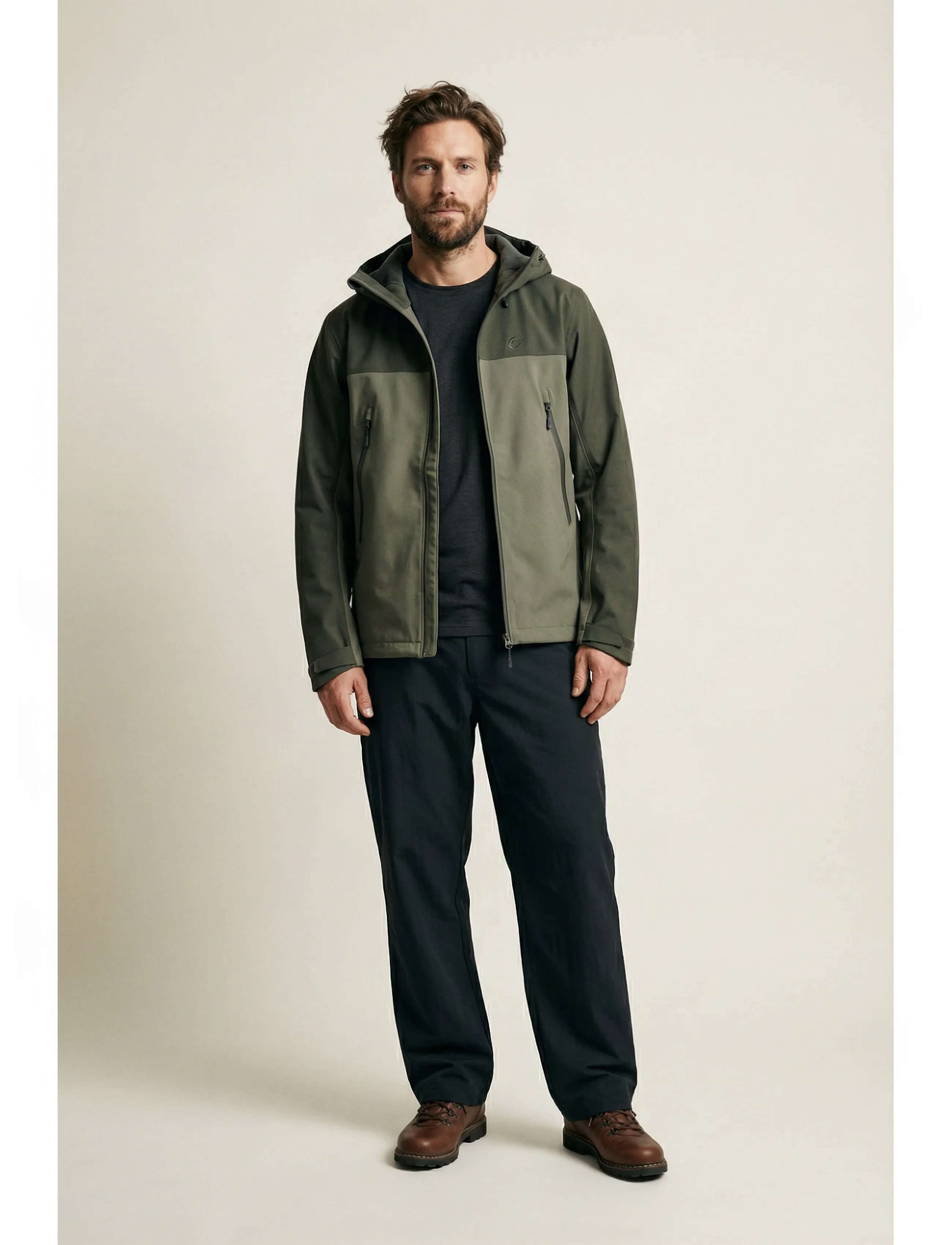 Five Seasons - RAMSAU JKT M - friluftsjackor - beetle - 0