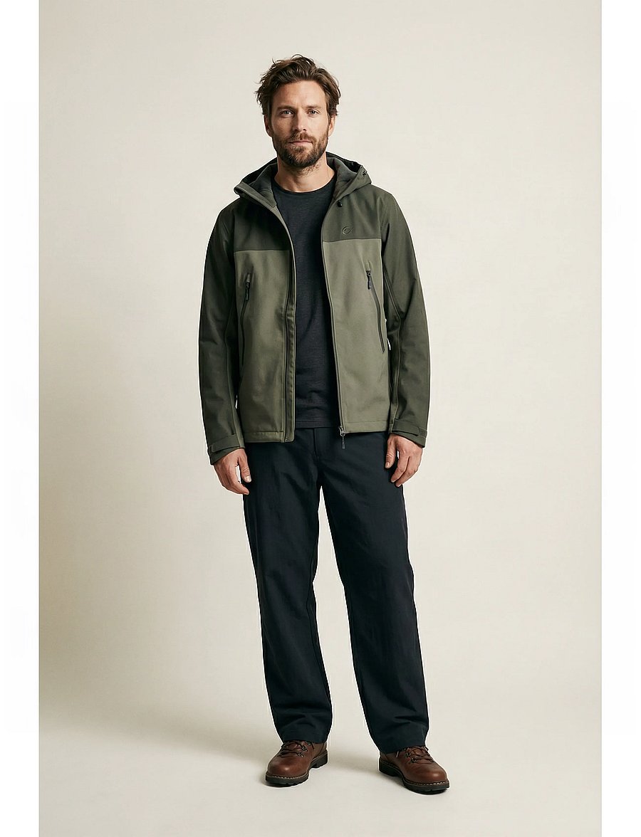 Five Seasons - RAMSAU JKT M - friluftsjackor - beetle - 0