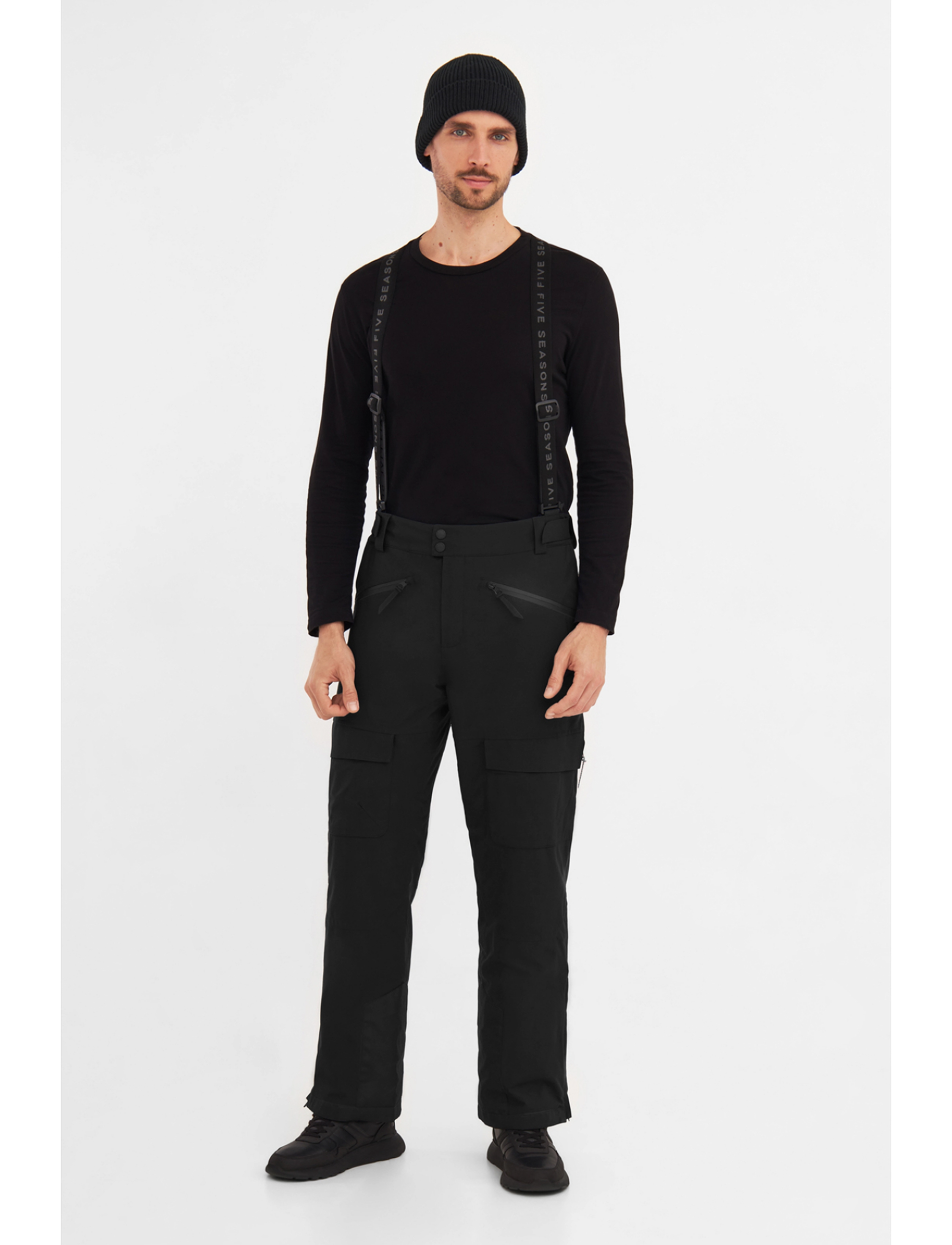 Five Seasons Brixen Pnt M, XL, Black, Sport Overtøj > Sport Ski Pants, Herre