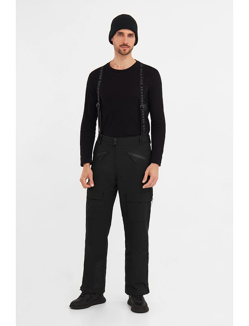 Five Seasons - BRIXEN PNT M - slidinėjimo kelnės - black - 0