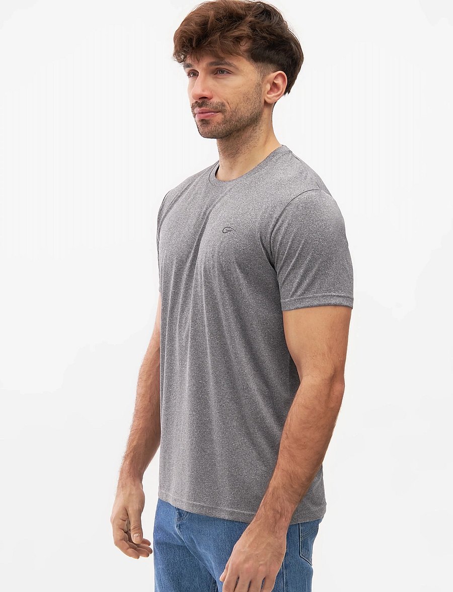 Five Seasons - BASIC TOP M - alussärgid ja t-särgid - graphite melange - 4