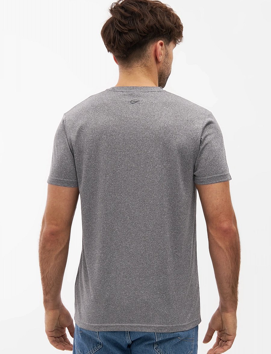 Five Seasons - BASIC TOP M - alussärgid ja t-särgid - graphite melange - 5