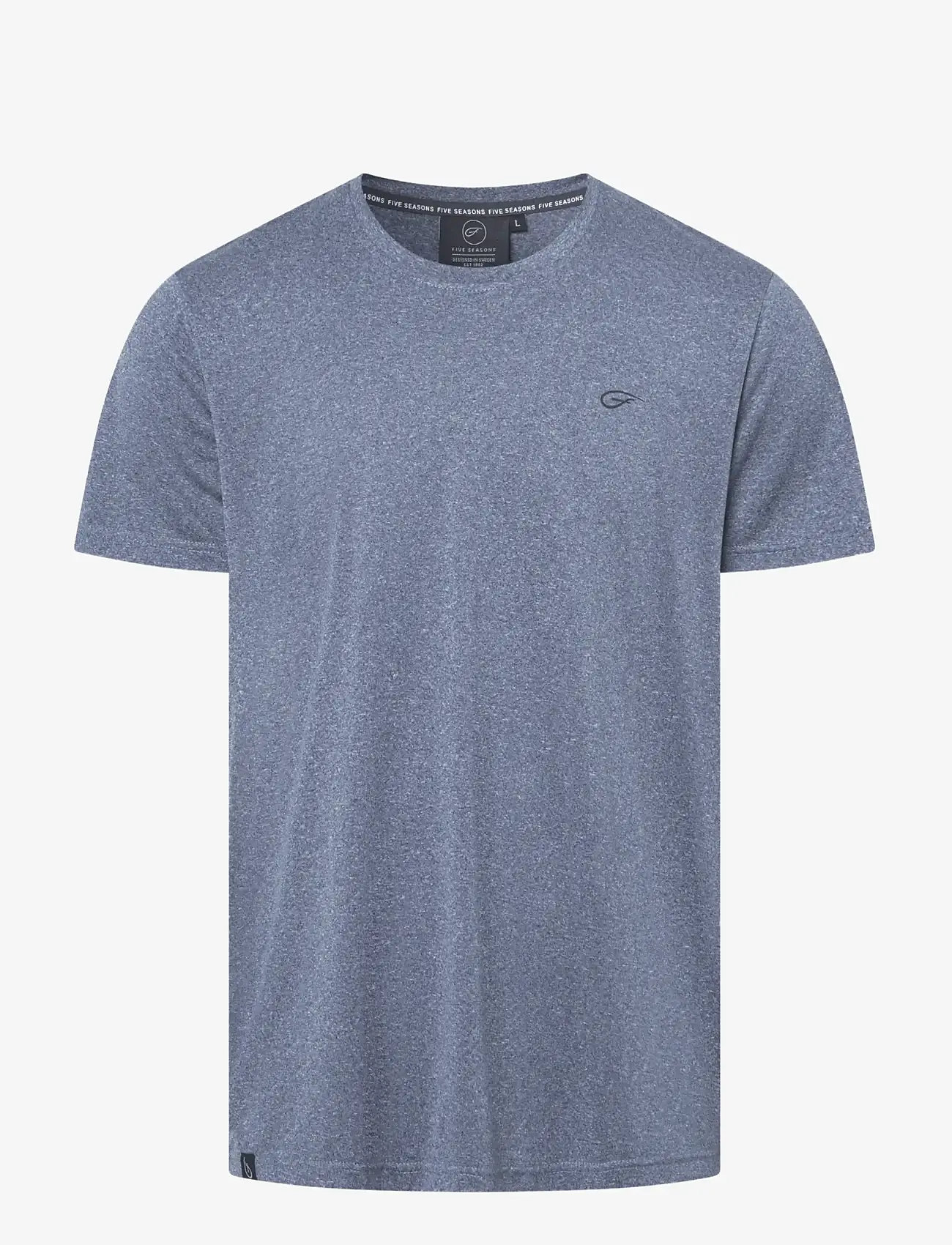 Five Seasons - BASIC TOP M - laveste priser - mood indigo melange - 1