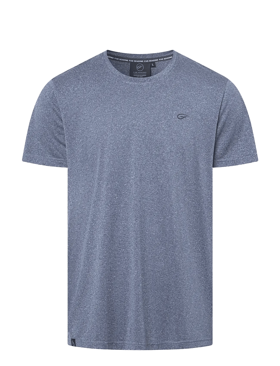 Five Seasons - BASIC TOP M - mood indigo melange - 1